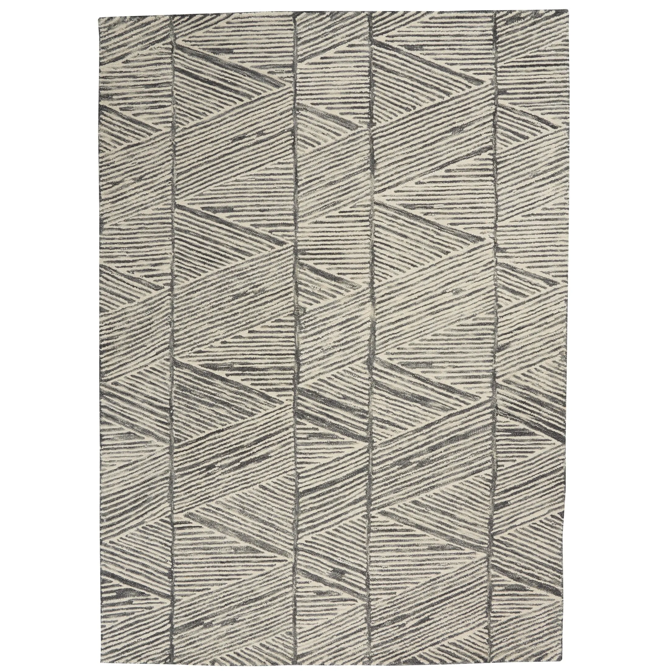 Nourison Vail Textured Rustic Farmhouse Area Rug
