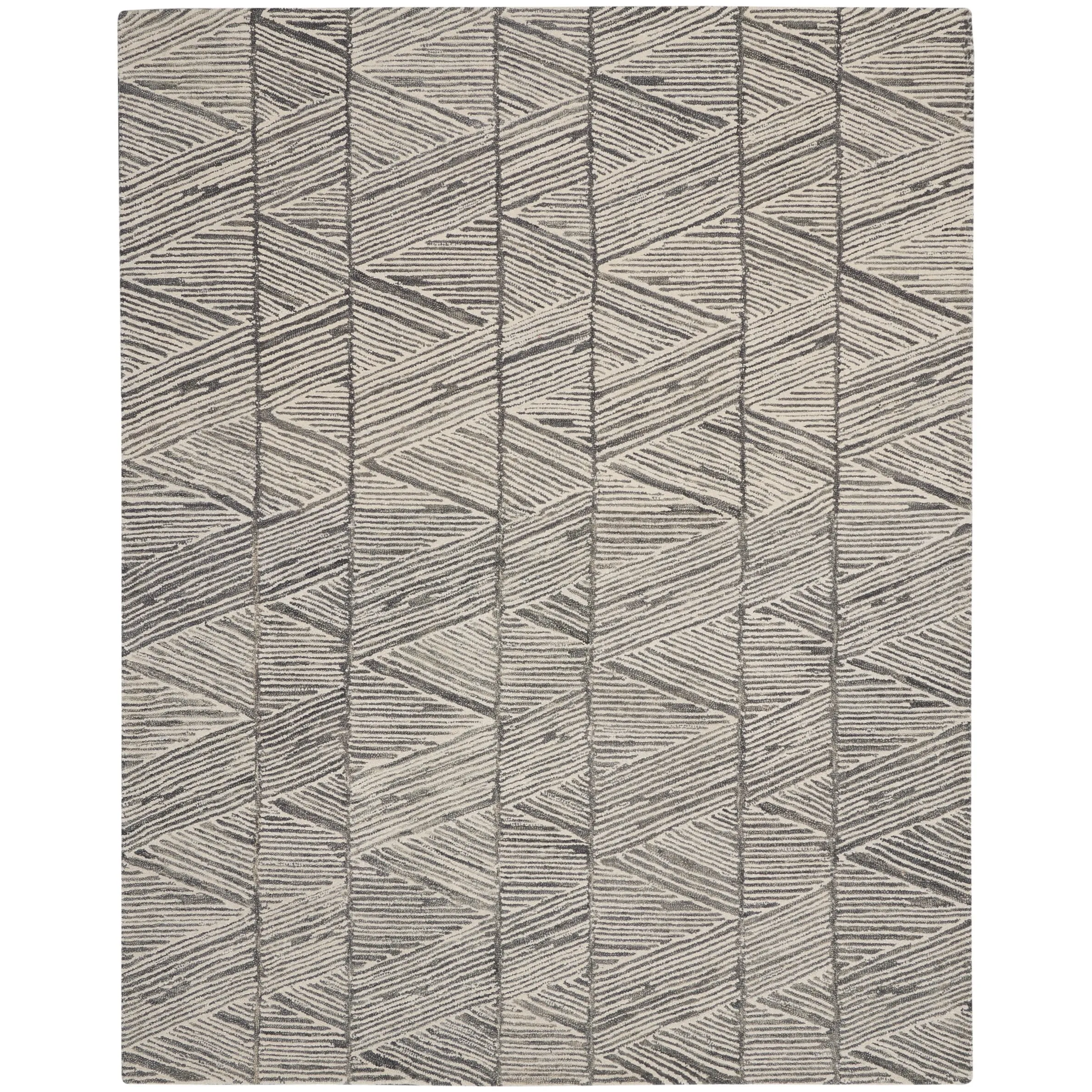 Nourison Vail Textured Rustic Farmhouse Area Rug