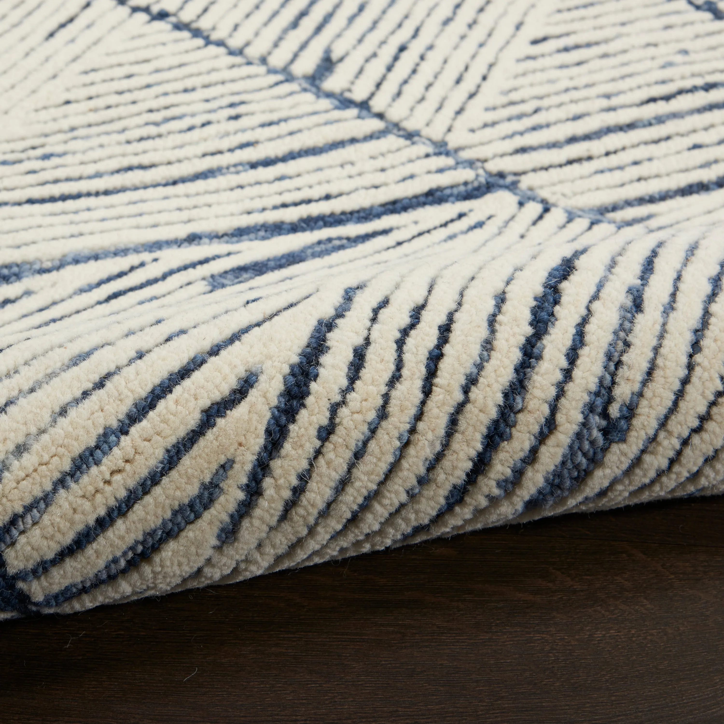 Nourison Vail Textured Rustic Farmhouse Area Rug