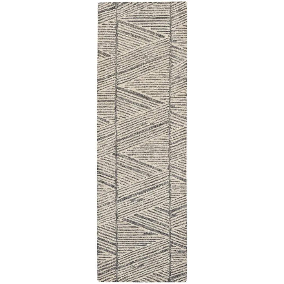 Nourison Vail Textured Rustic Farmhouse Area Rug