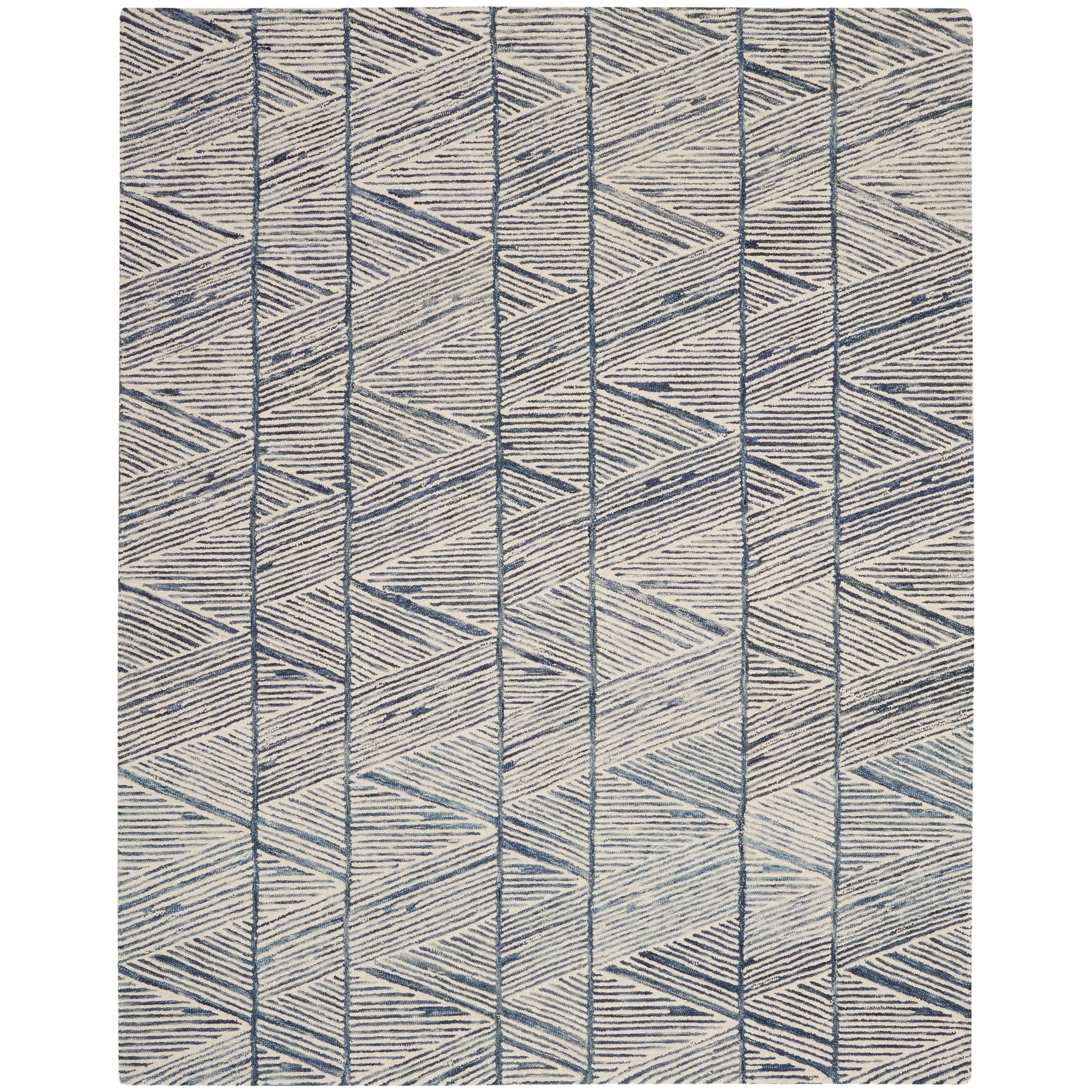 Nourison Vail Textured Rustic Farmhouse Area Rug