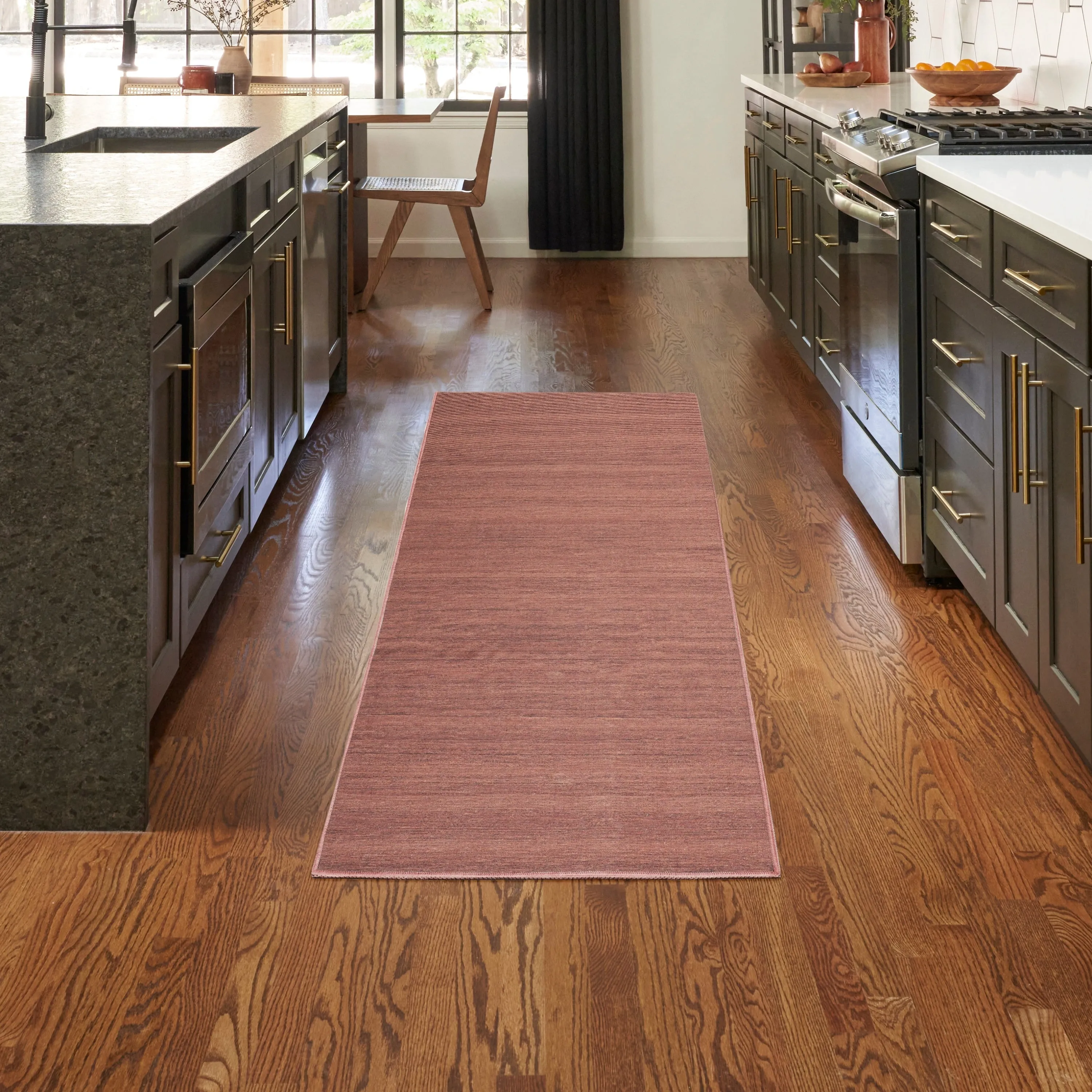 Nourison Washable Essentials Indoor Solid Area Rug