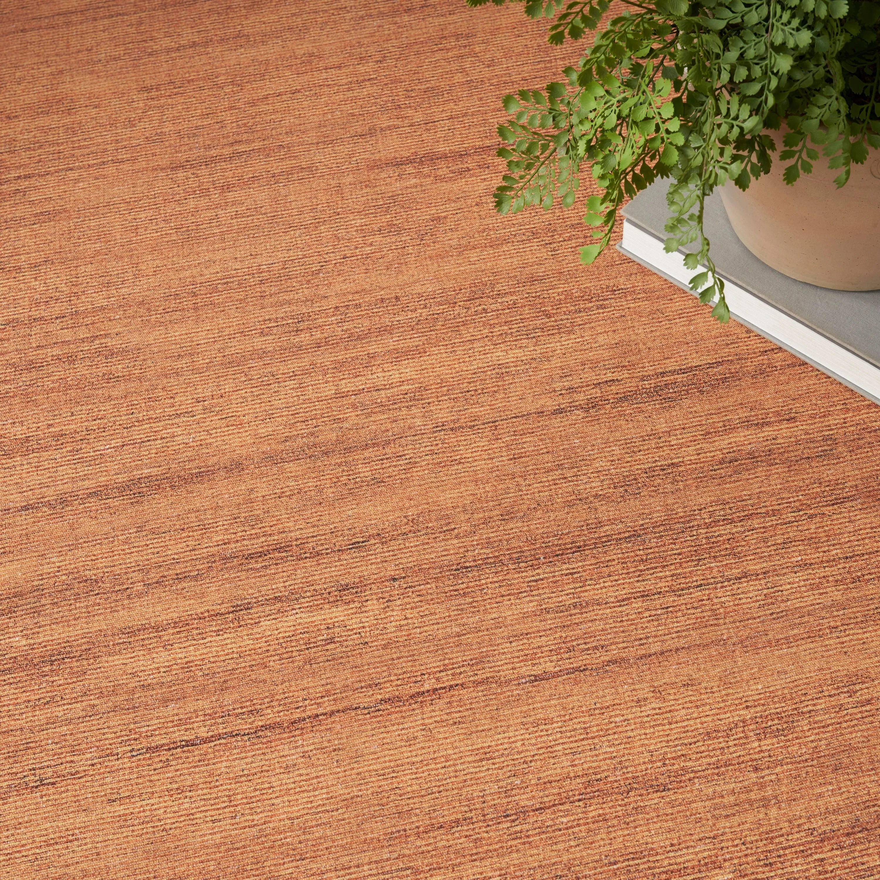 Nourison Washable Essentials Indoor Solid Area Rug
