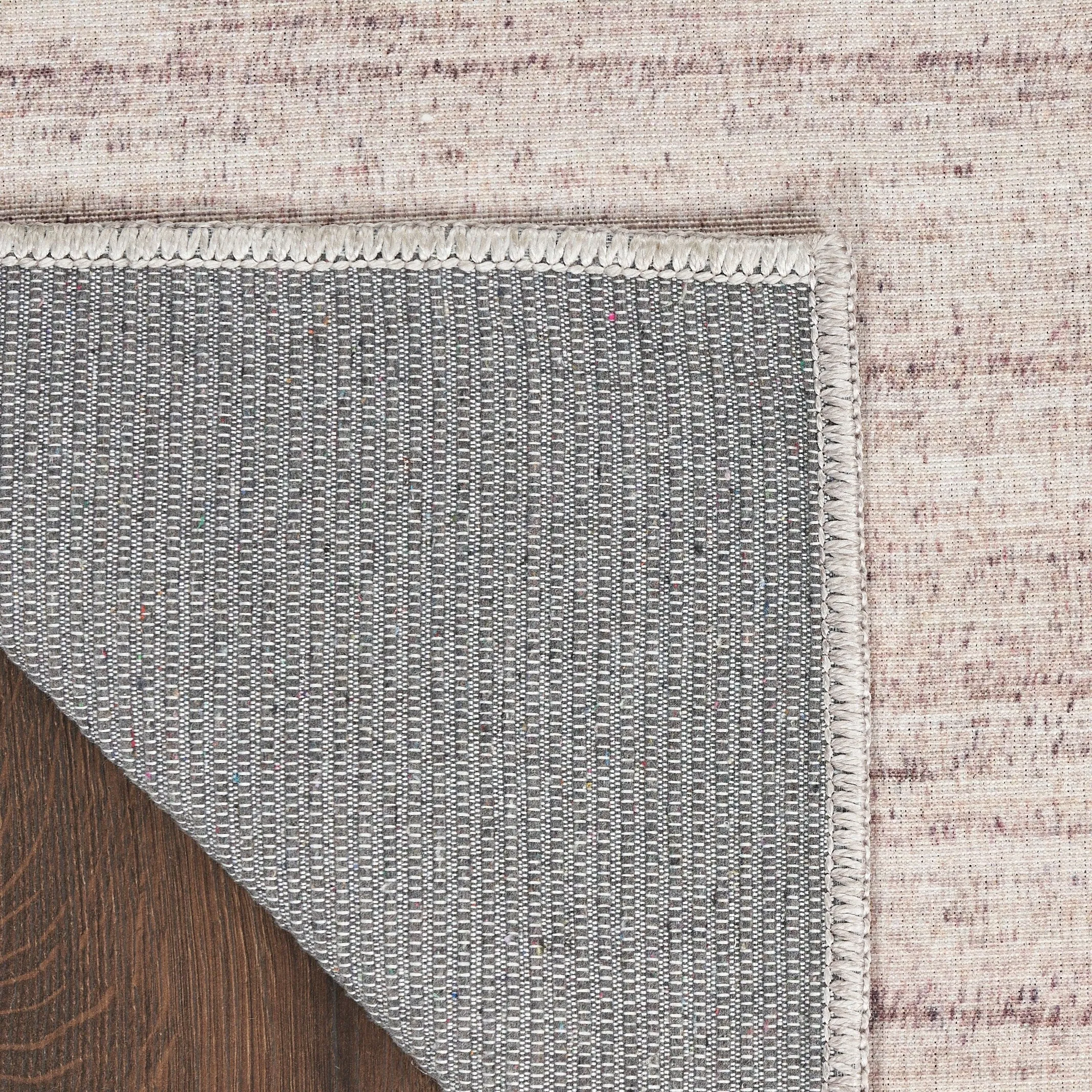 Nourison Washable Essentials Indoor Solid Area Rug
