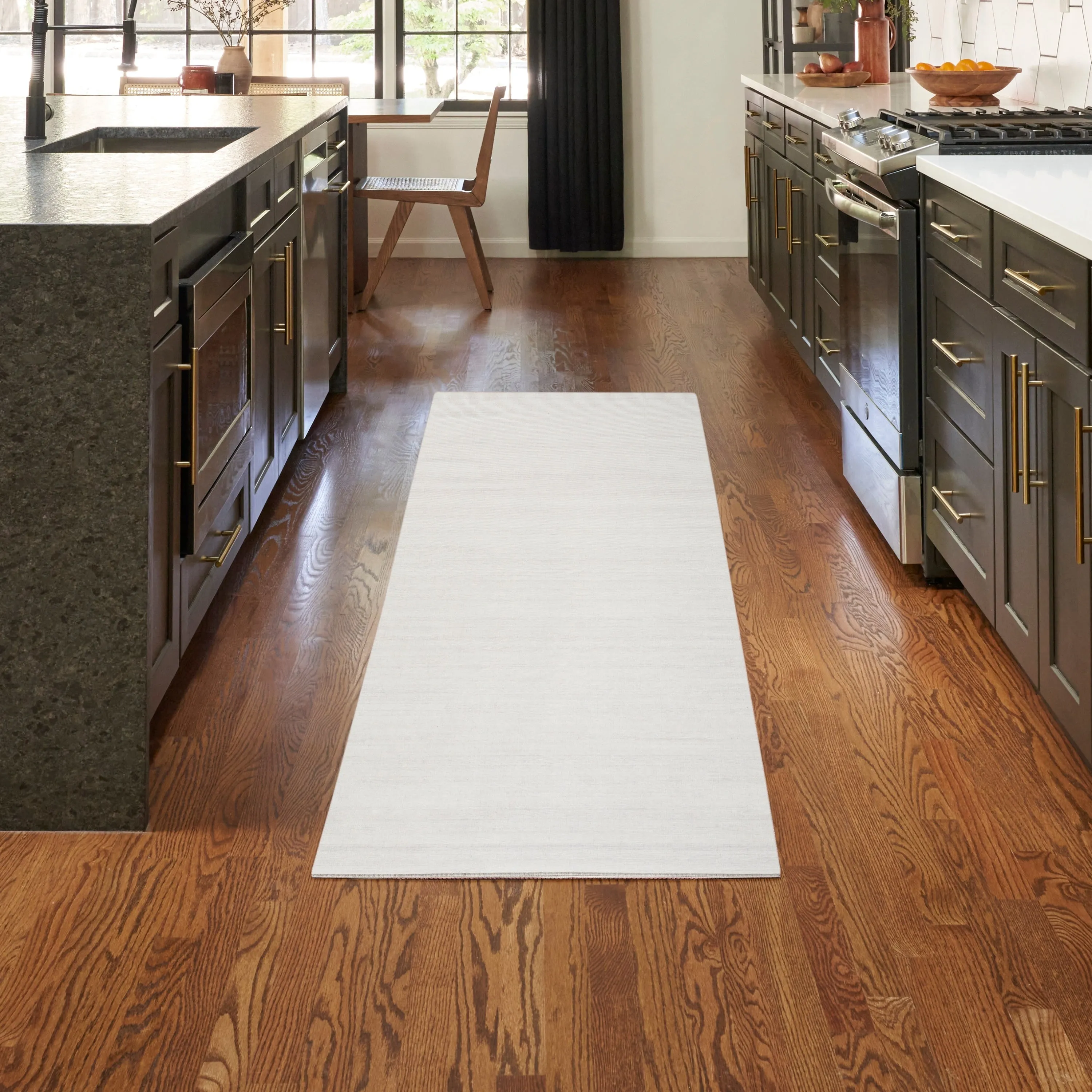 Nourison Washable Essentials Indoor Solid Area Rug