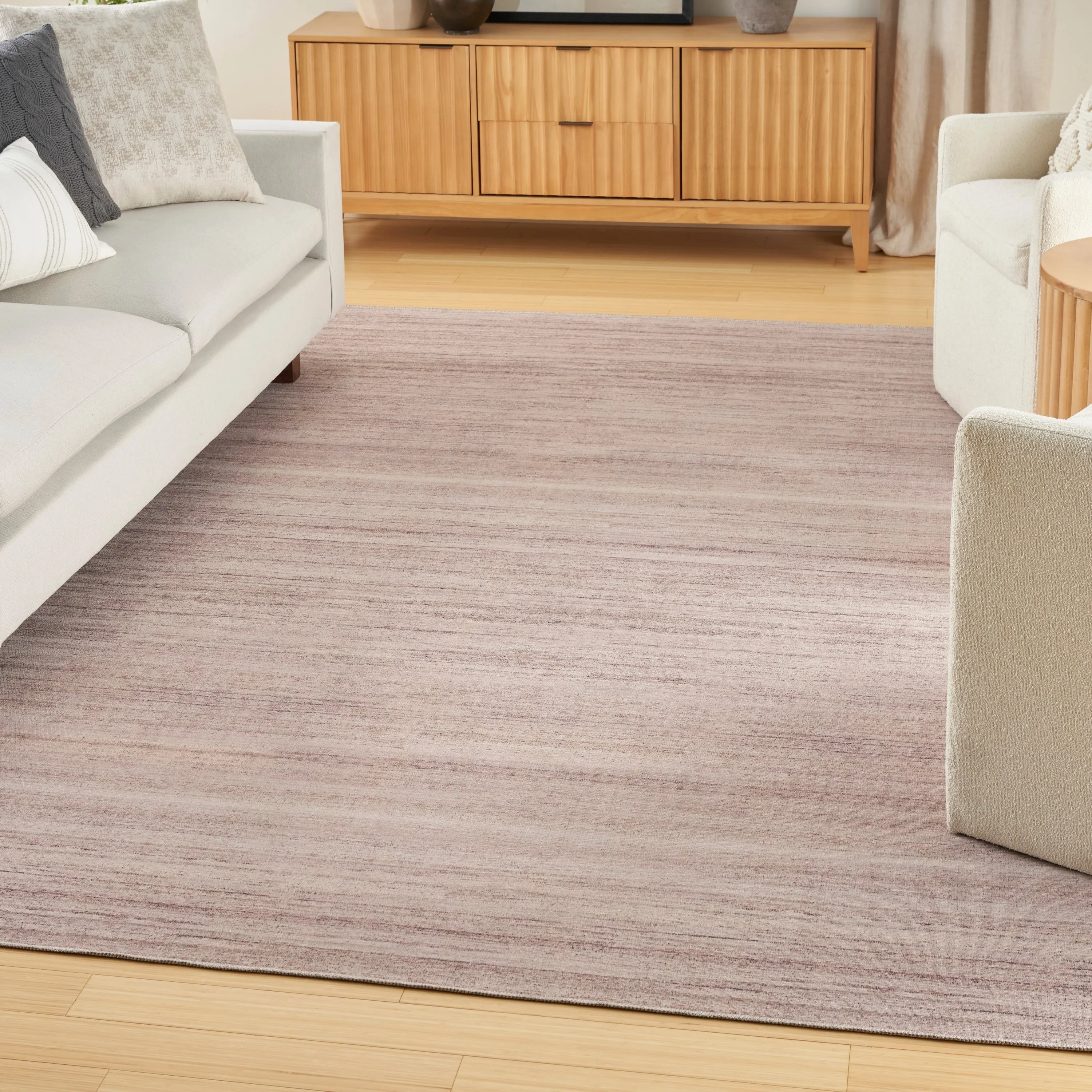 Nourison Washable Essentials Indoor Solid Area Rug