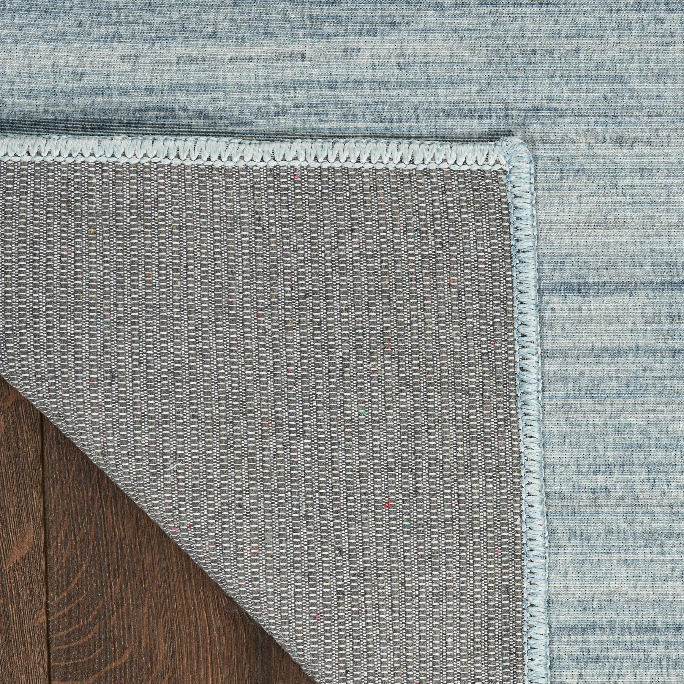 Nourison Washable Essentials Indoor Solid Area Rug