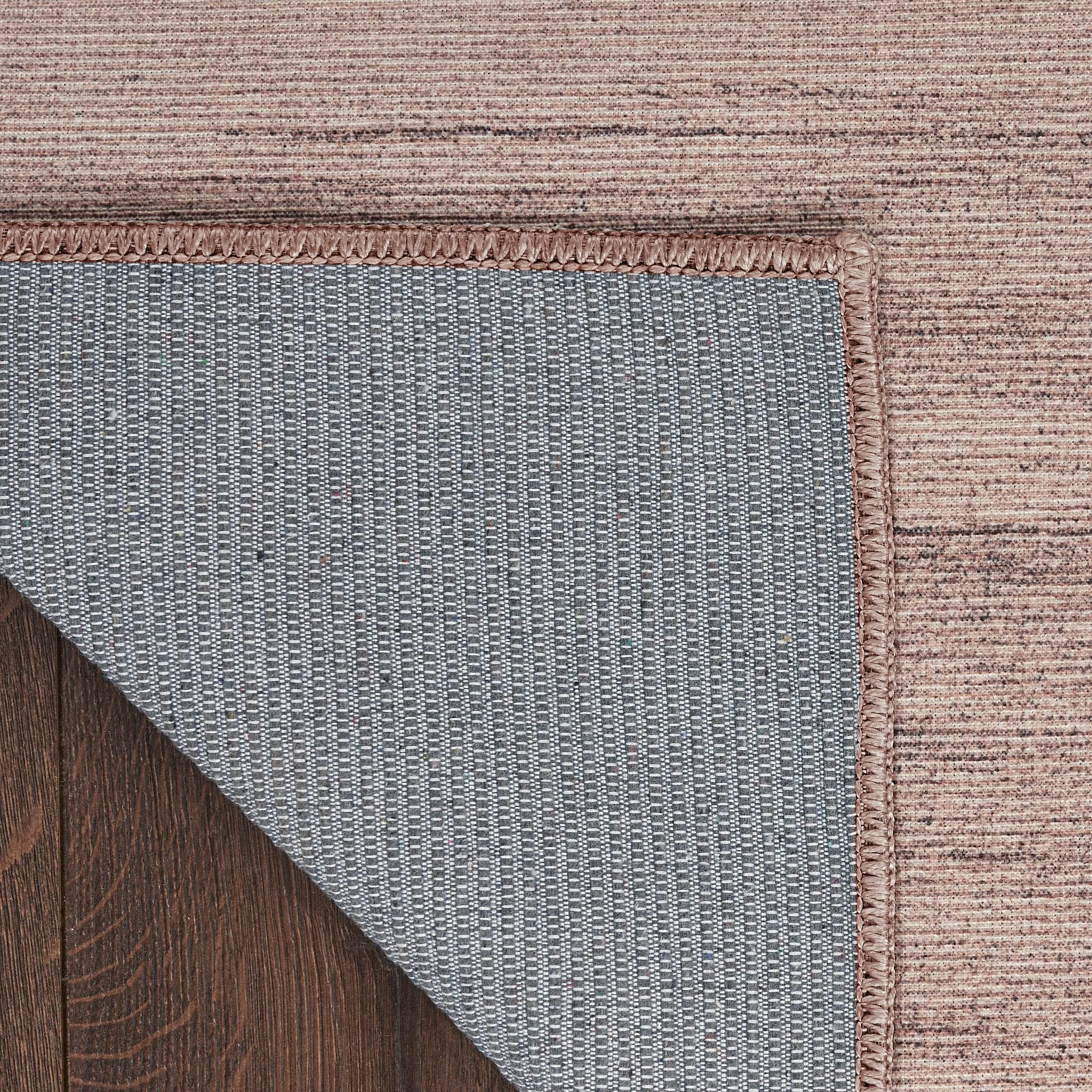 Nourison Washable Essentials Indoor Solid Area Rug