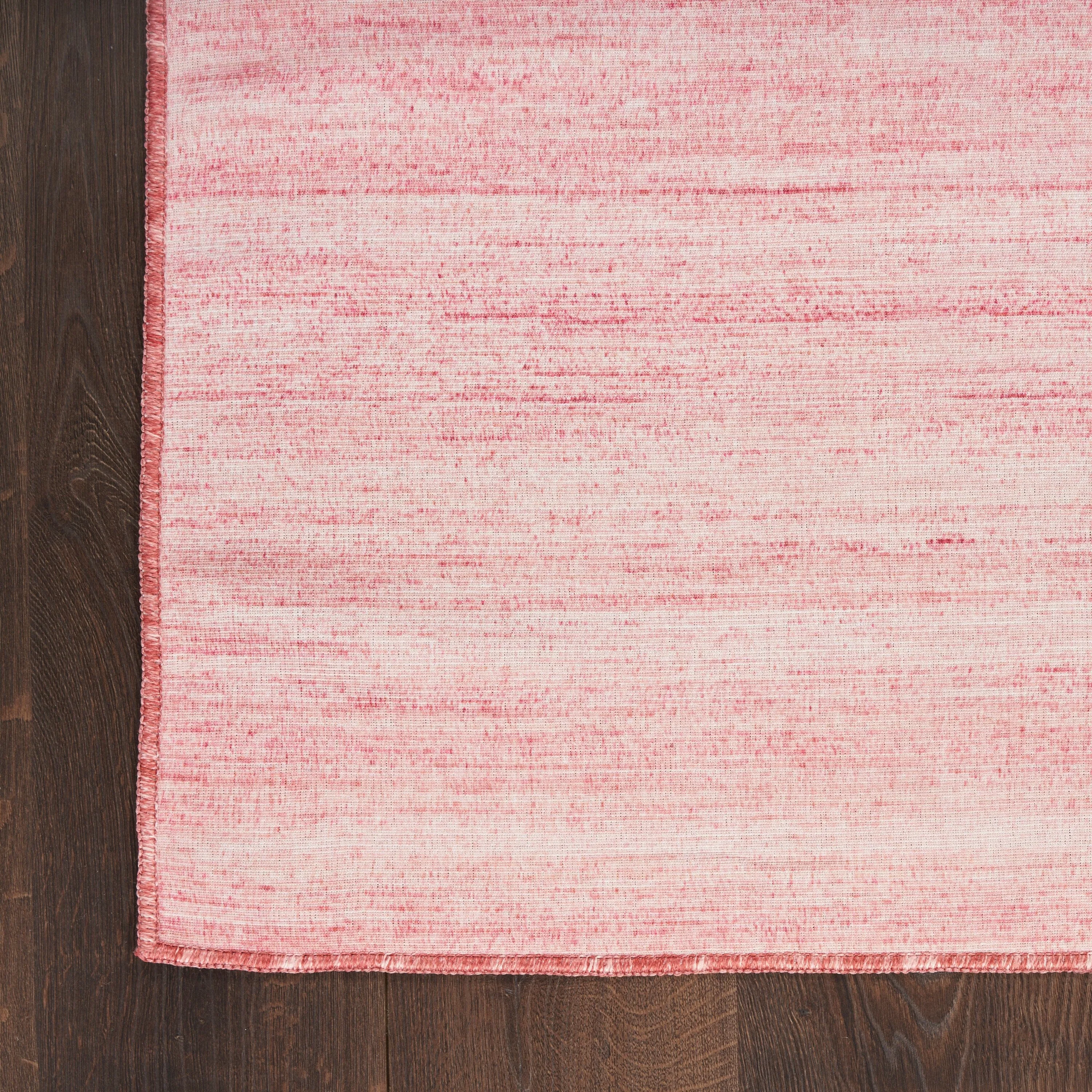 Nourison Washable Essentials Indoor Solid Area Rug