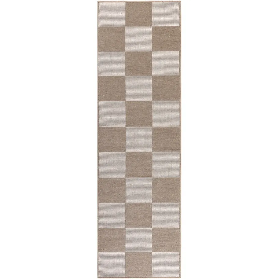 Nourison Washable Modern Jute Indoor Geometric Area Rug