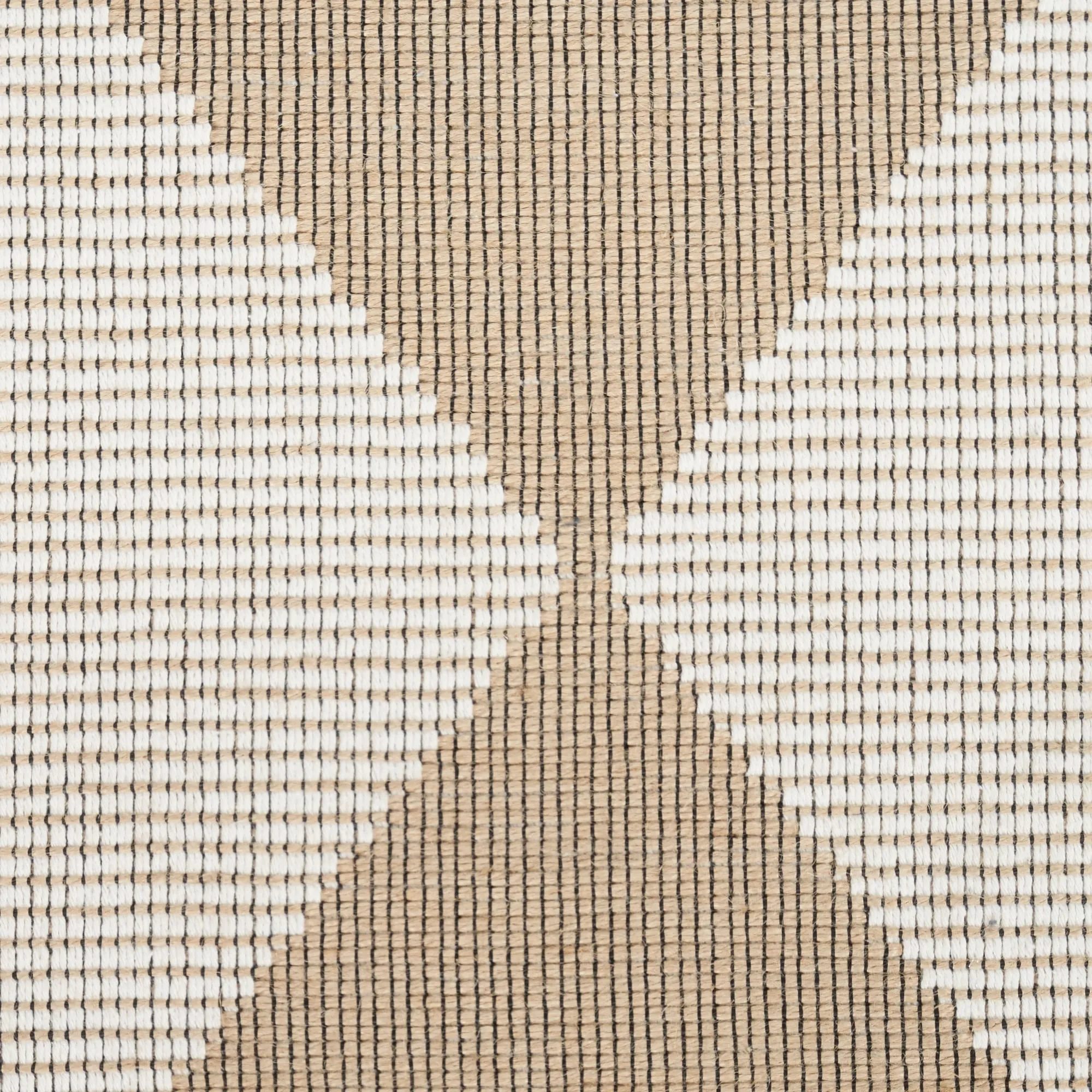 Nourison Washable Modern Jute Indoor Geometric Area Rug
