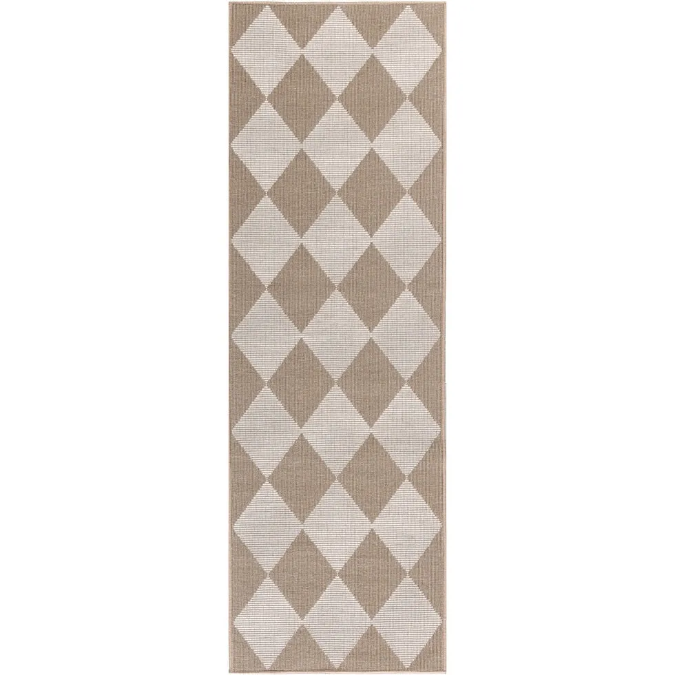 Nourison Washable Modern Jute Indoor Geometric Area Rug
