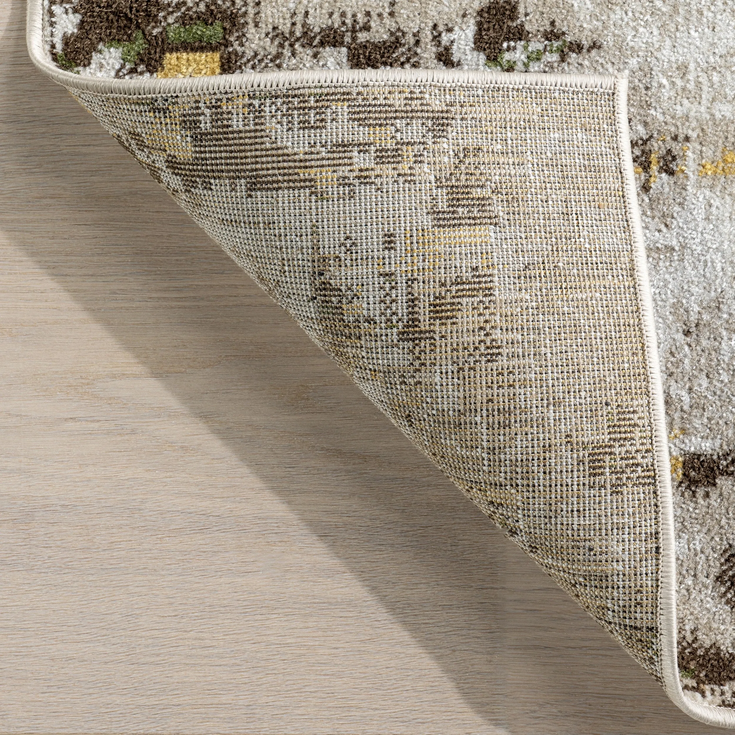 Nuloom Aaliyah SpinClean Casual Abstract Machine Washable Area Rug