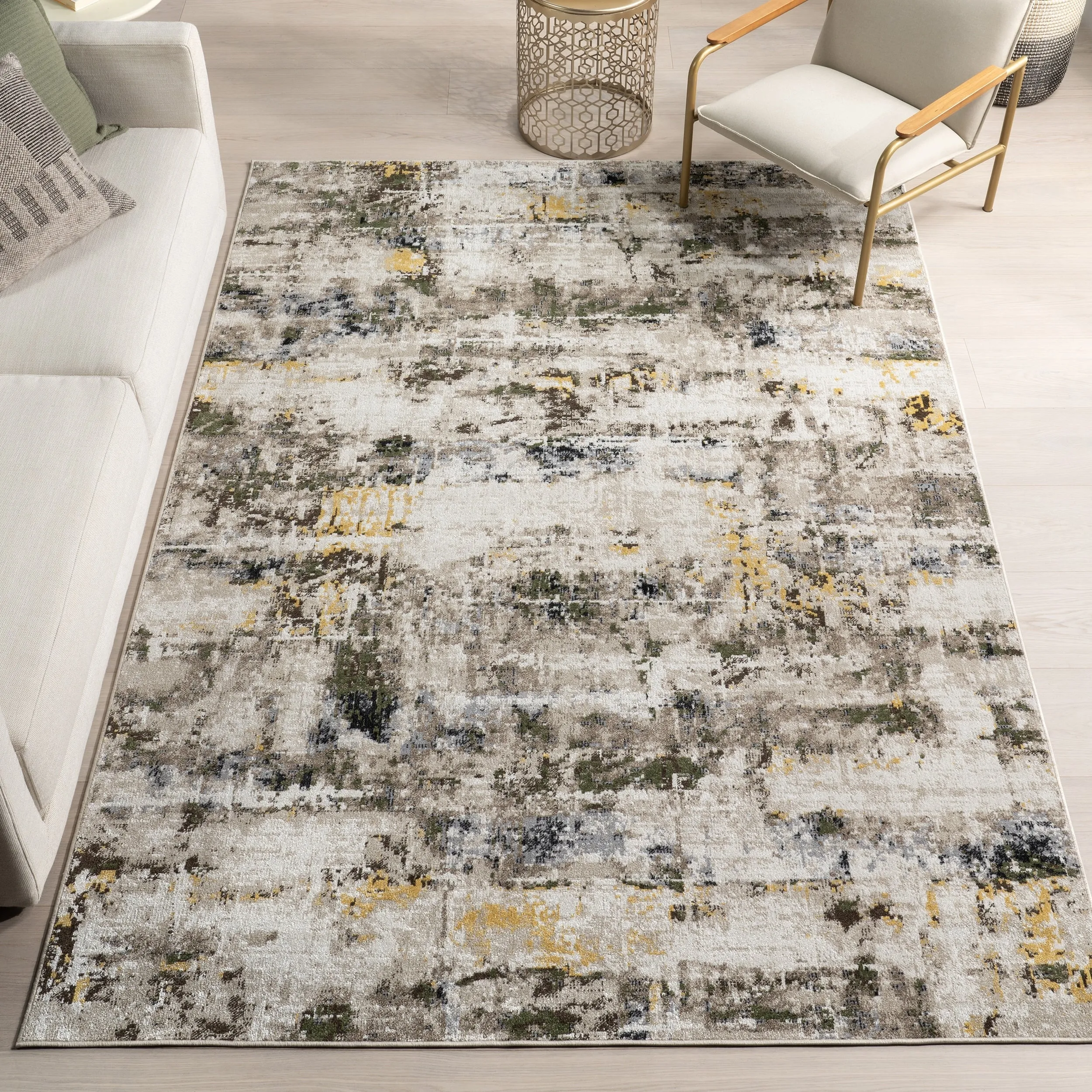 Nuloom Aaliyah SpinClean Casual Abstract Machine Washable Area Rug