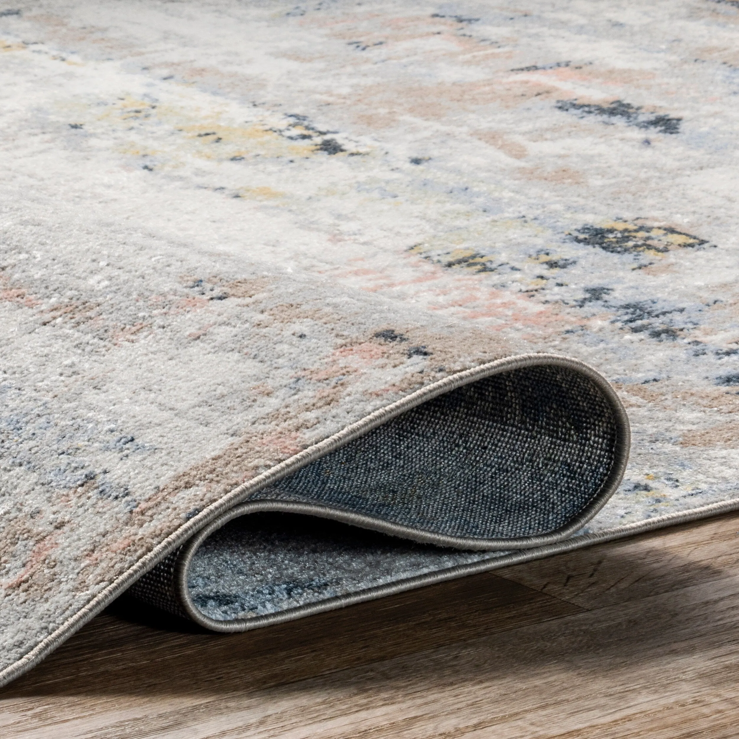 Nuloom Aaliyah SpinClean Casual Abstract Machine Washable Area Rug