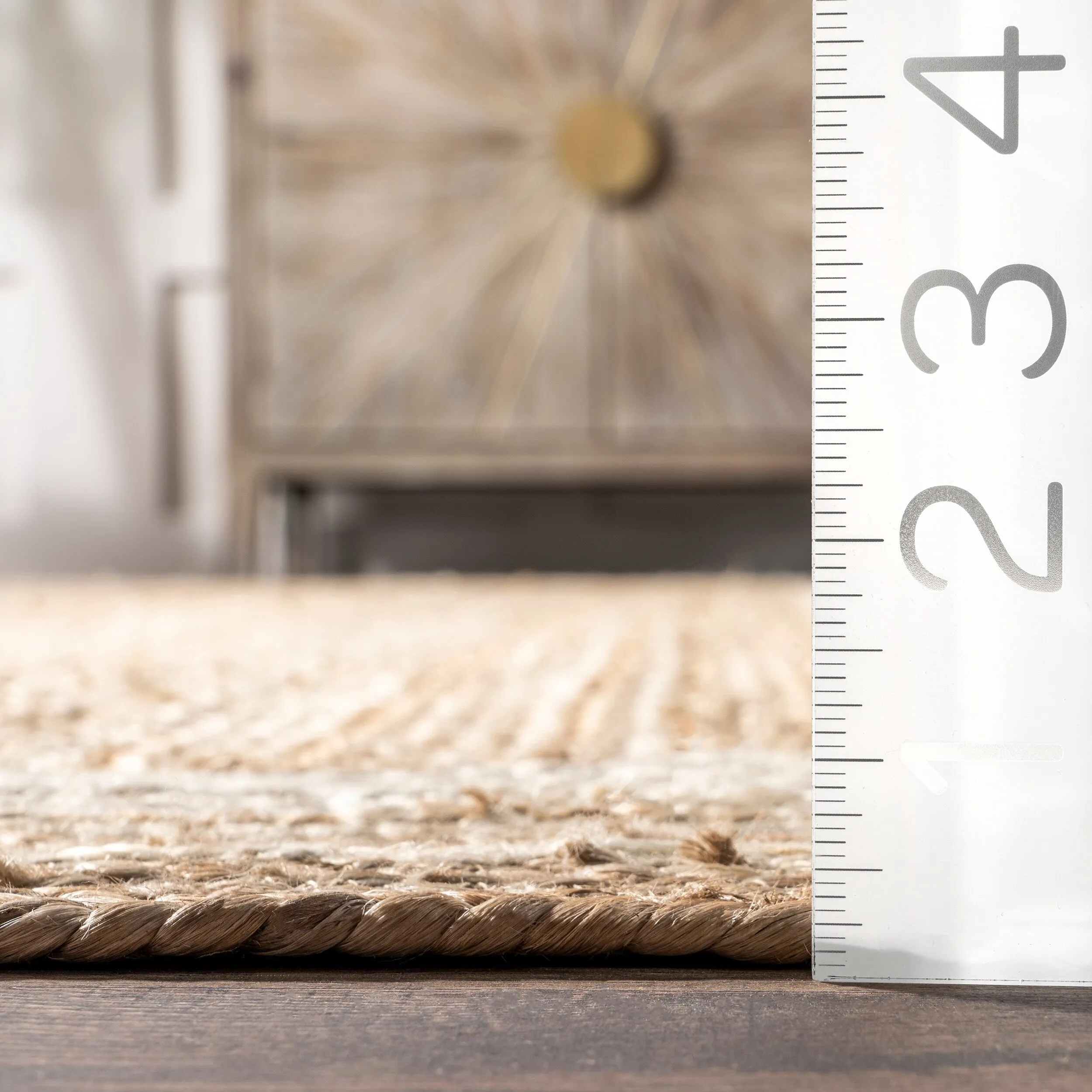 Nuloom Abigail Casual Bordered Jute Area Rug