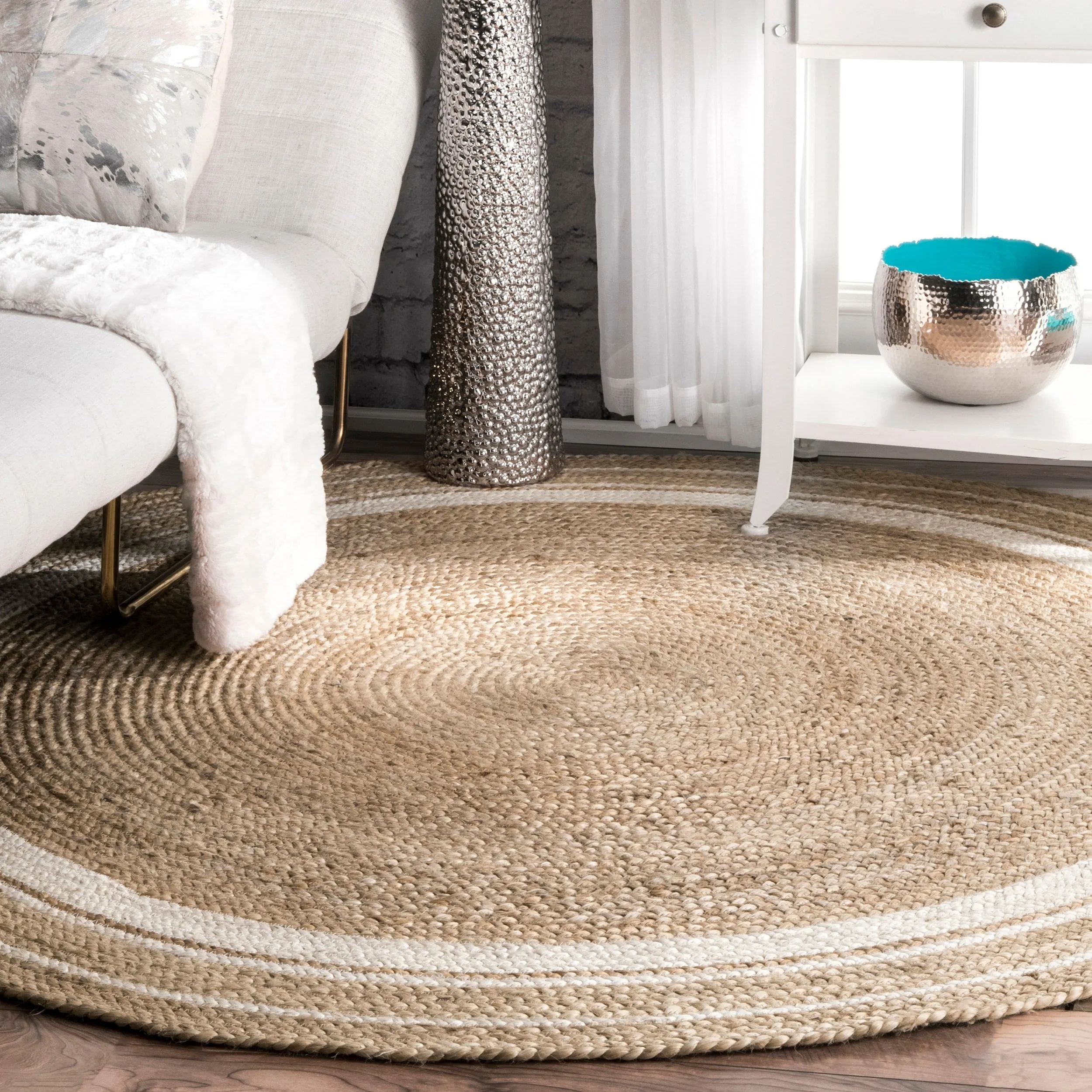 Nuloom Abigail Casual Bordered Jute Area Rug