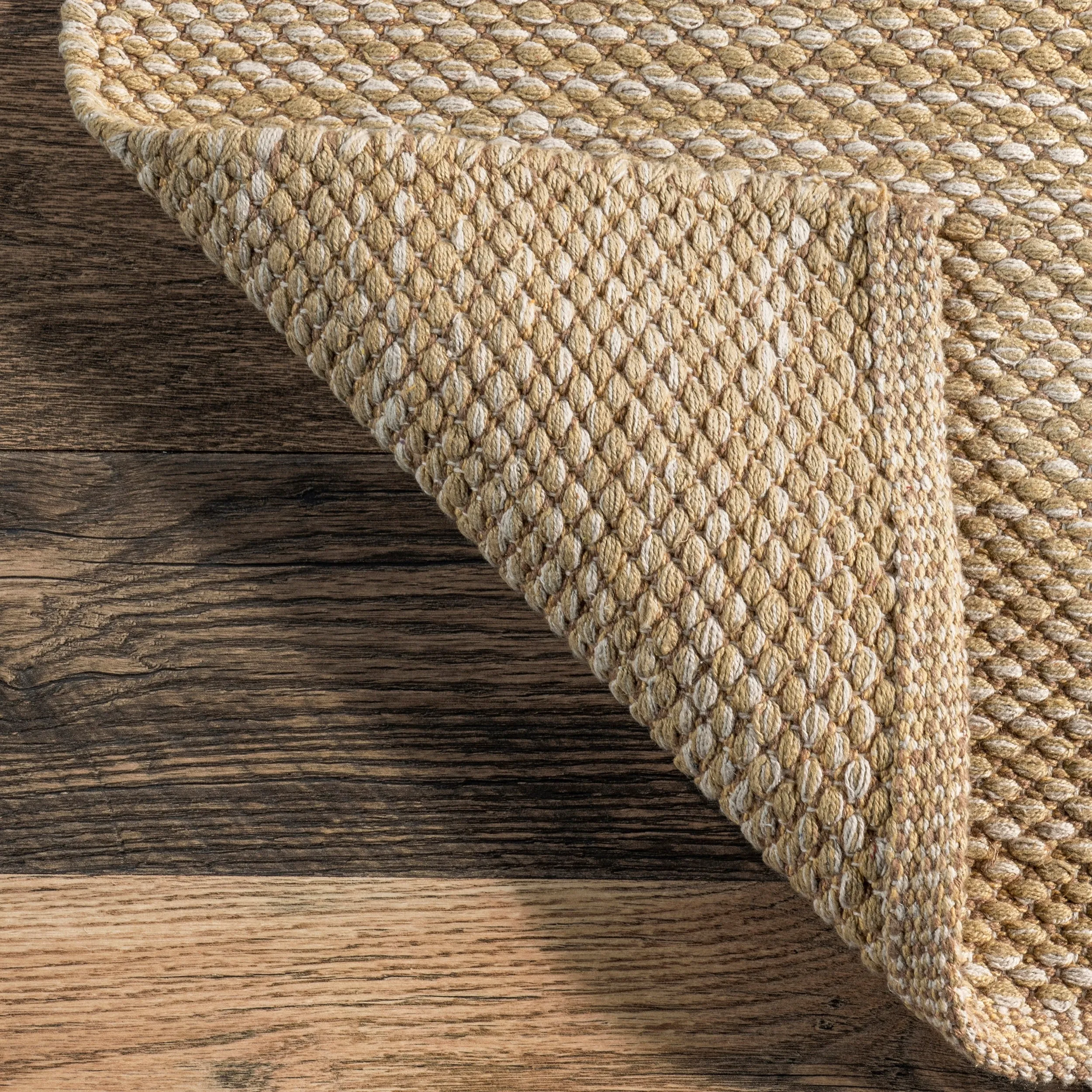 Nuloom Alessi Solid Farmhouse Cotton Area Rug