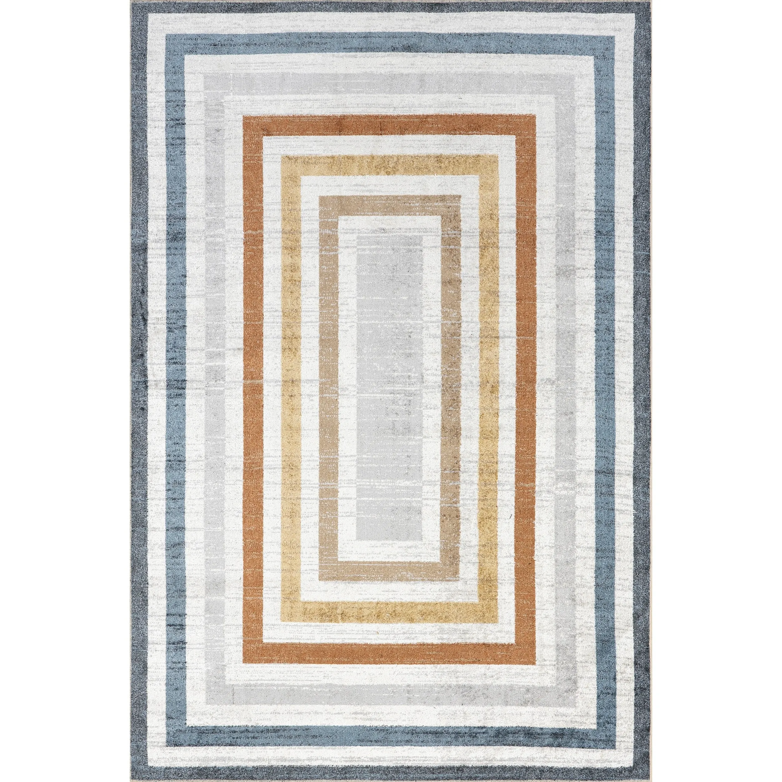 Nuloom Alienor SpinClean Striped Machine Washable Area Rug