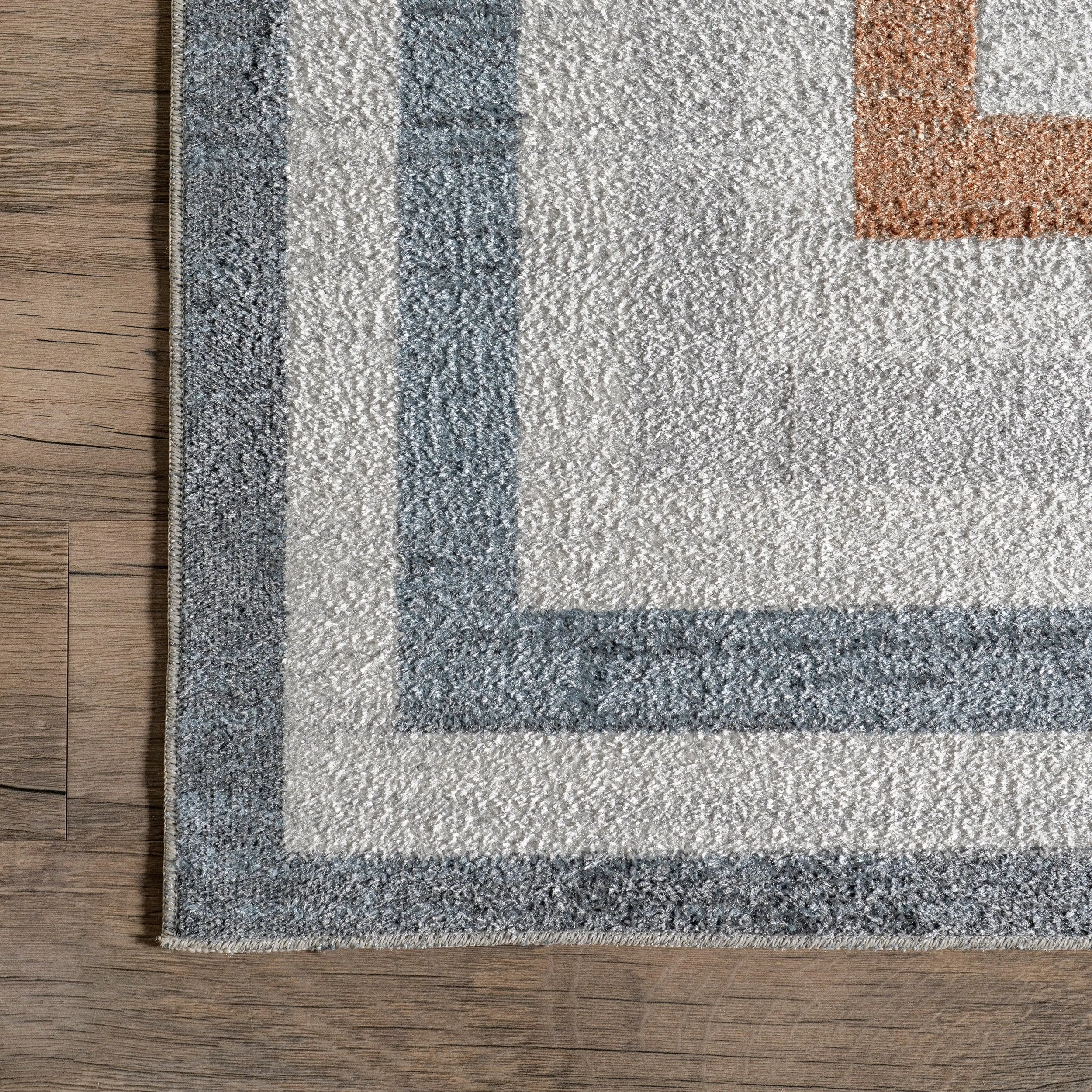 Nuloom Alienor SpinClean Striped Machine Washable Area Rug