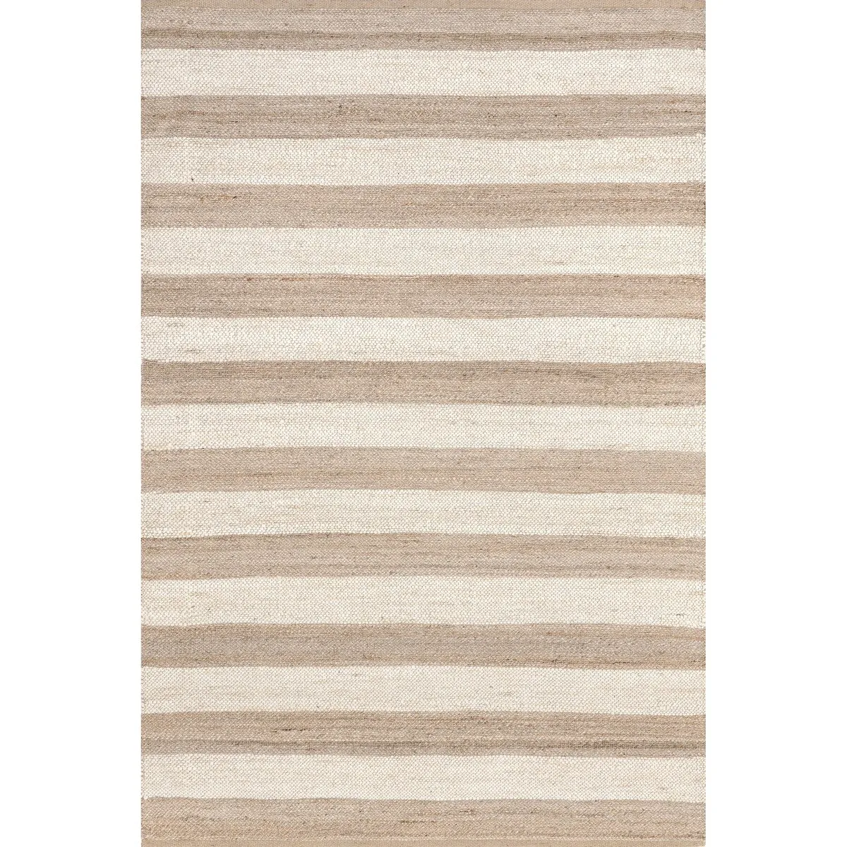 Nuloom Alisia Flatweave Striped Jute Area Rug