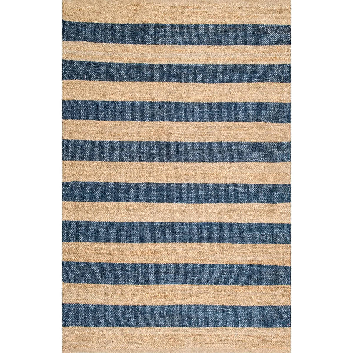 Nuloom Alisia Flatweave Striped Jute Area Rug