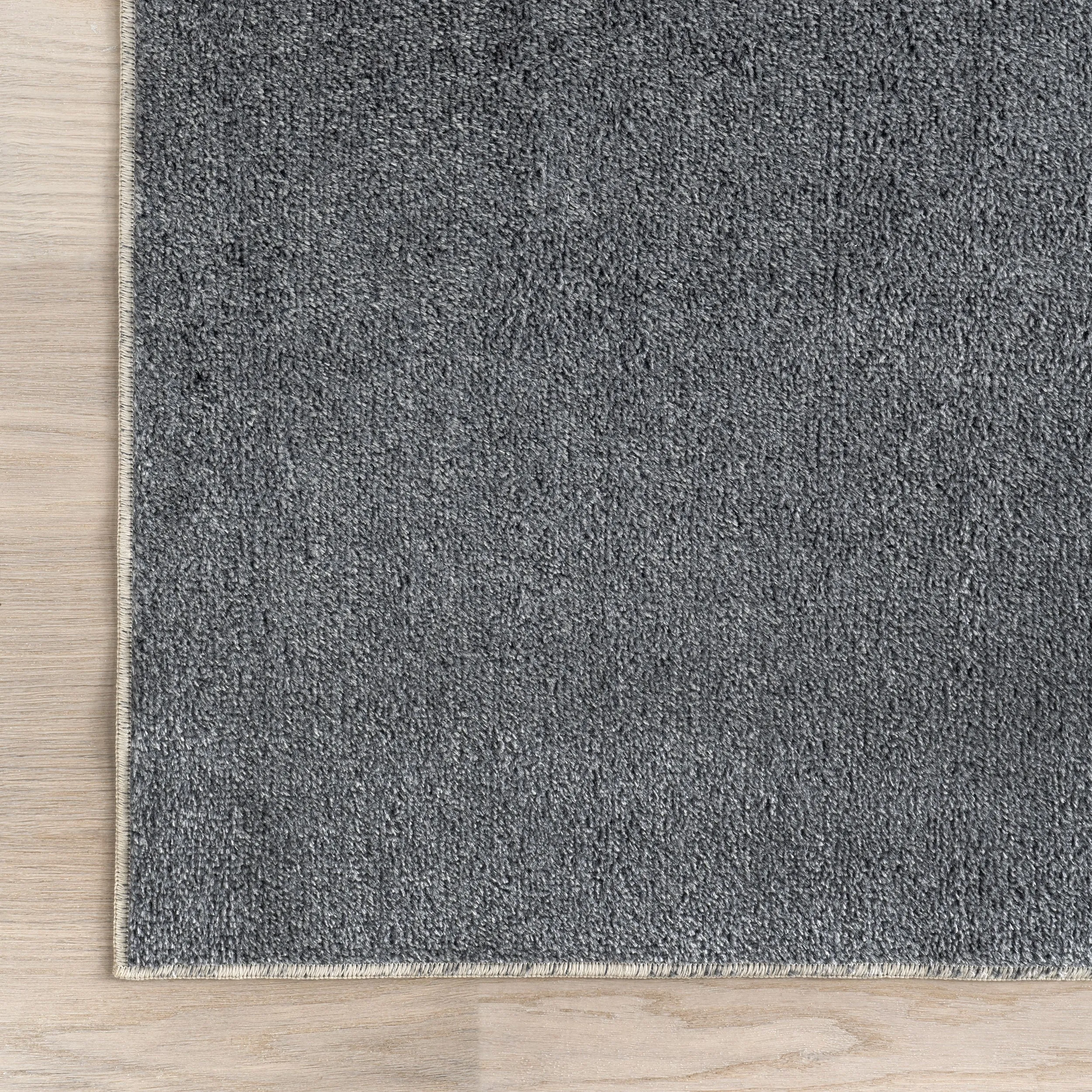 Nuloom Argelia Solid Machine Washable Area Rug