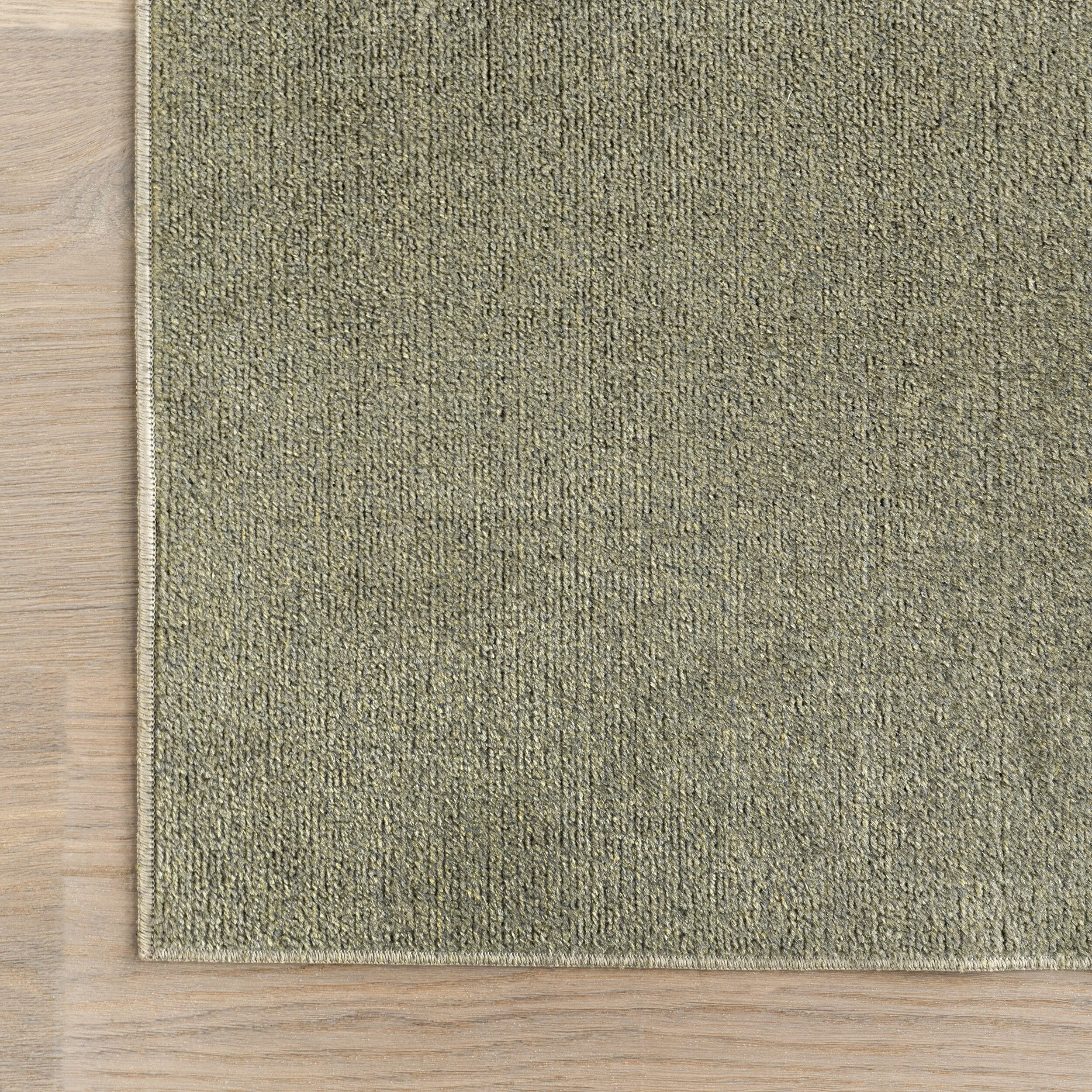 Nuloom Argelia Solid Machine Washable Area Rug