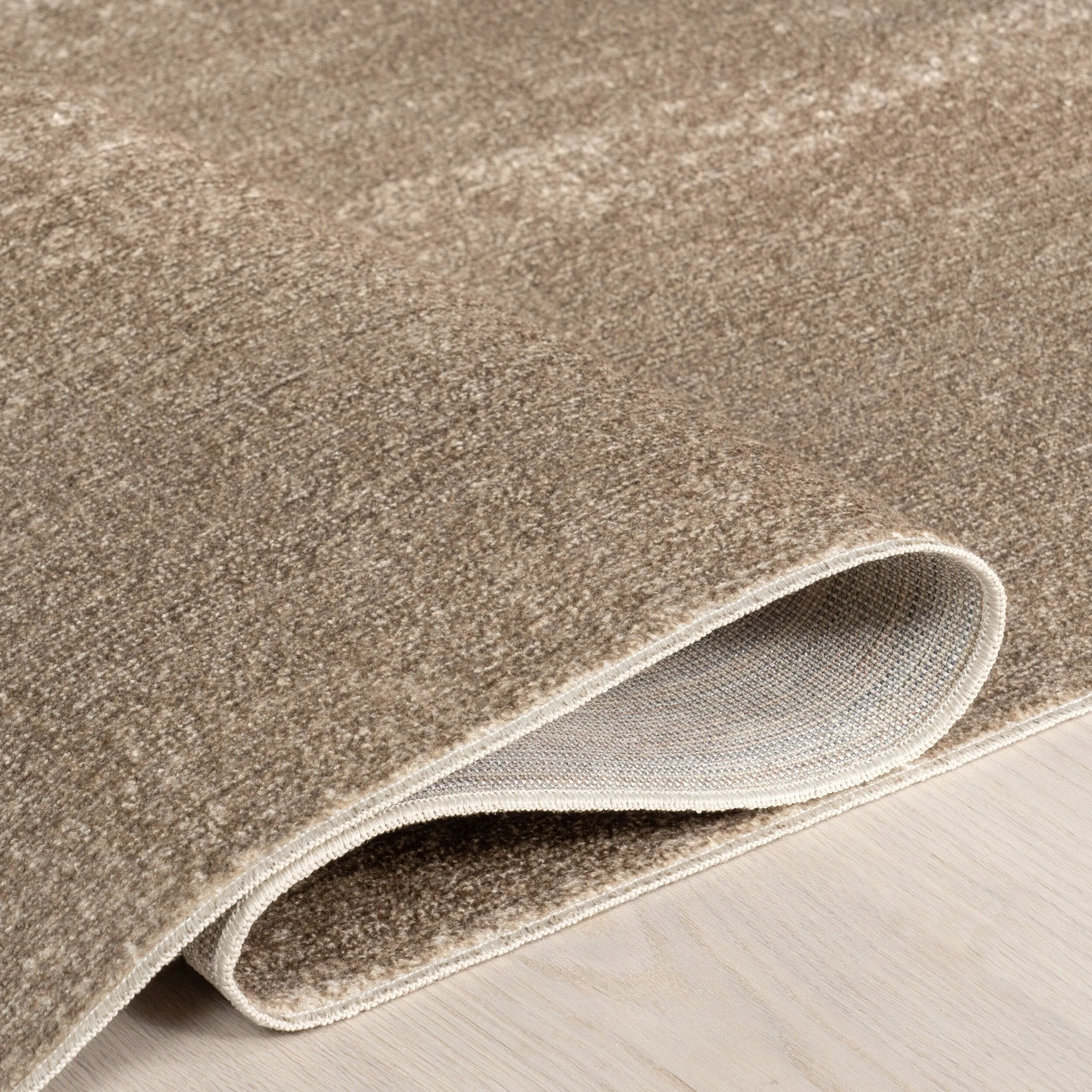 Nuloom Argelia Solid Machine Washable Area Rug