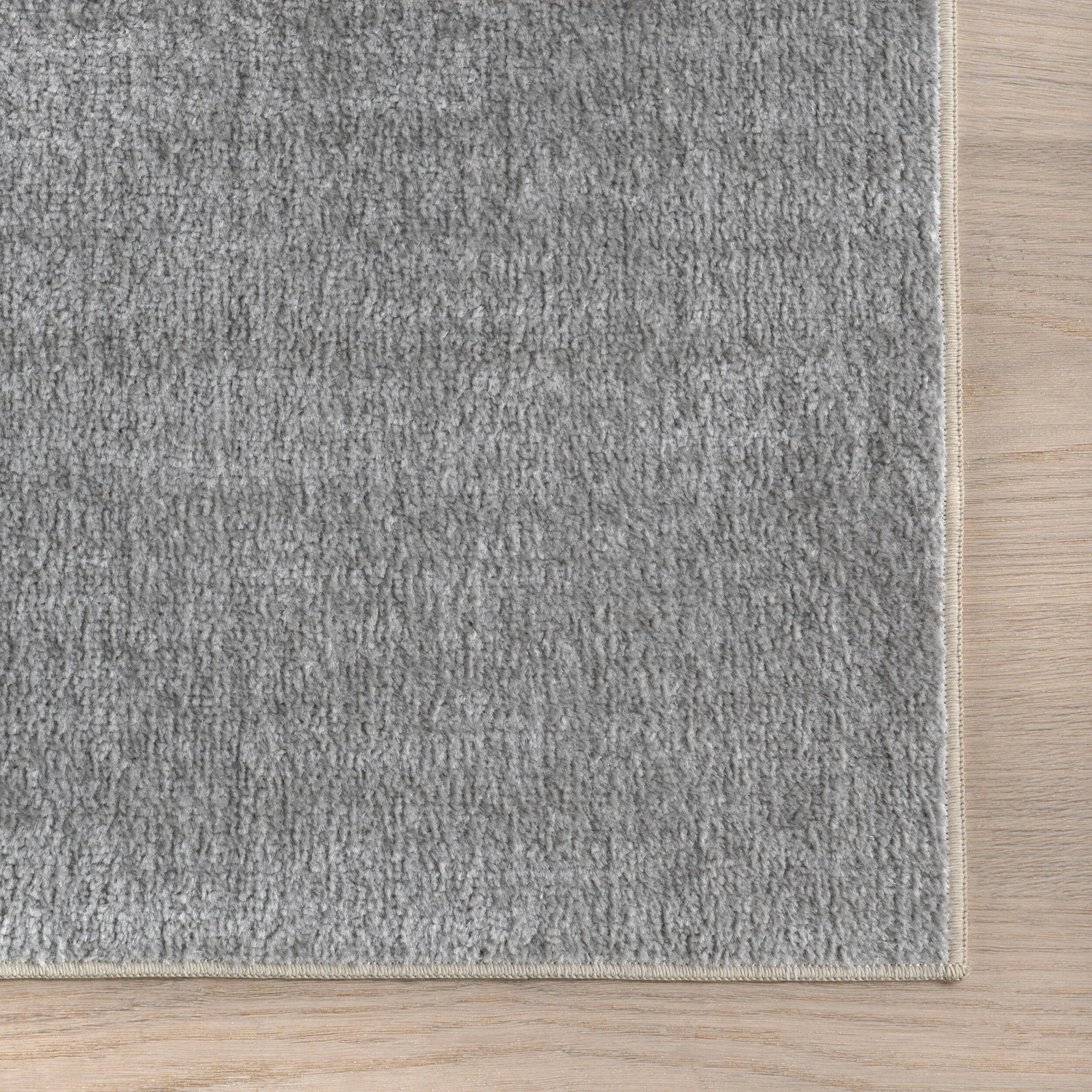 Nuloom Argelia Solid Machine Washable Area Rug
