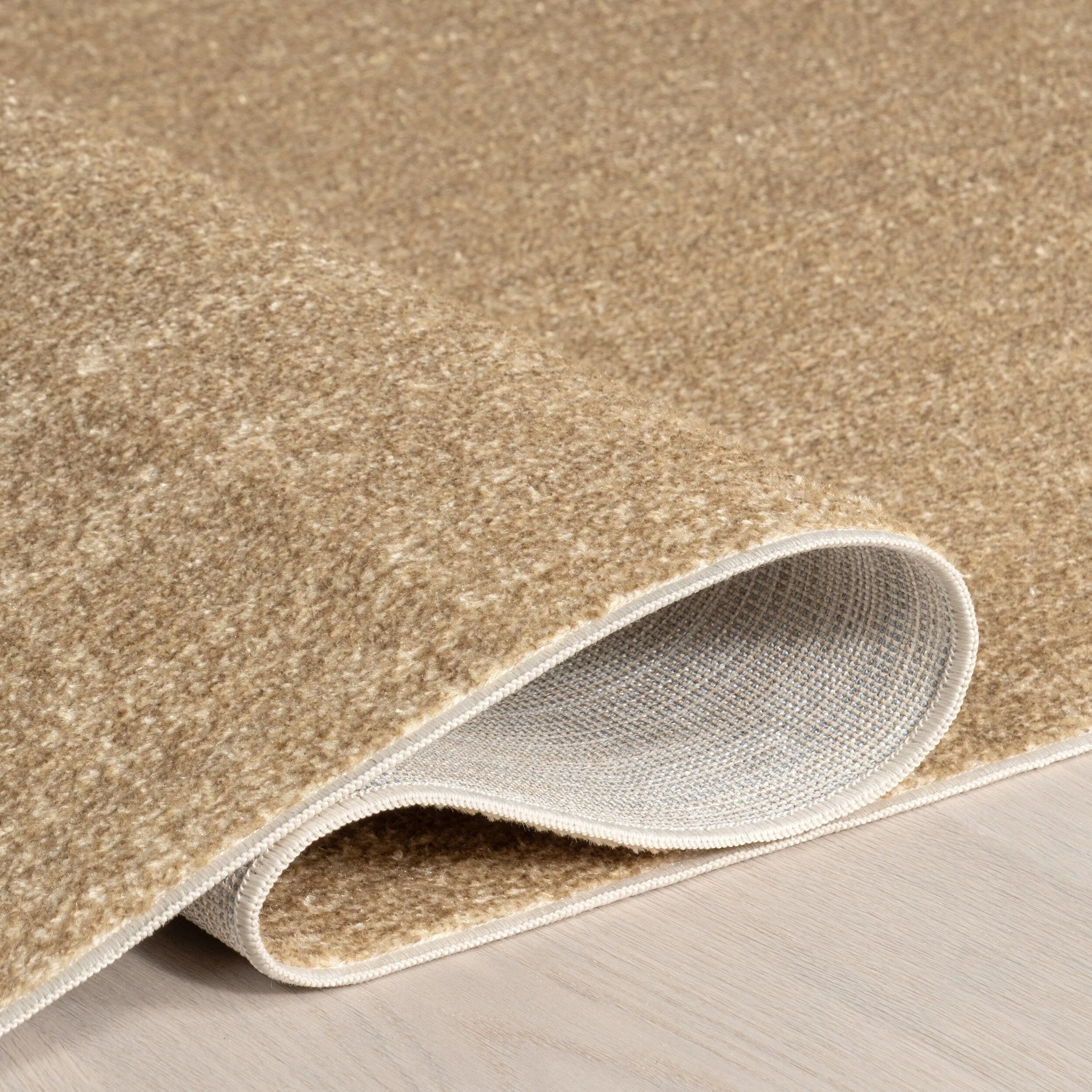 Nuloom Argelia Solid Machine Washable Area Rug