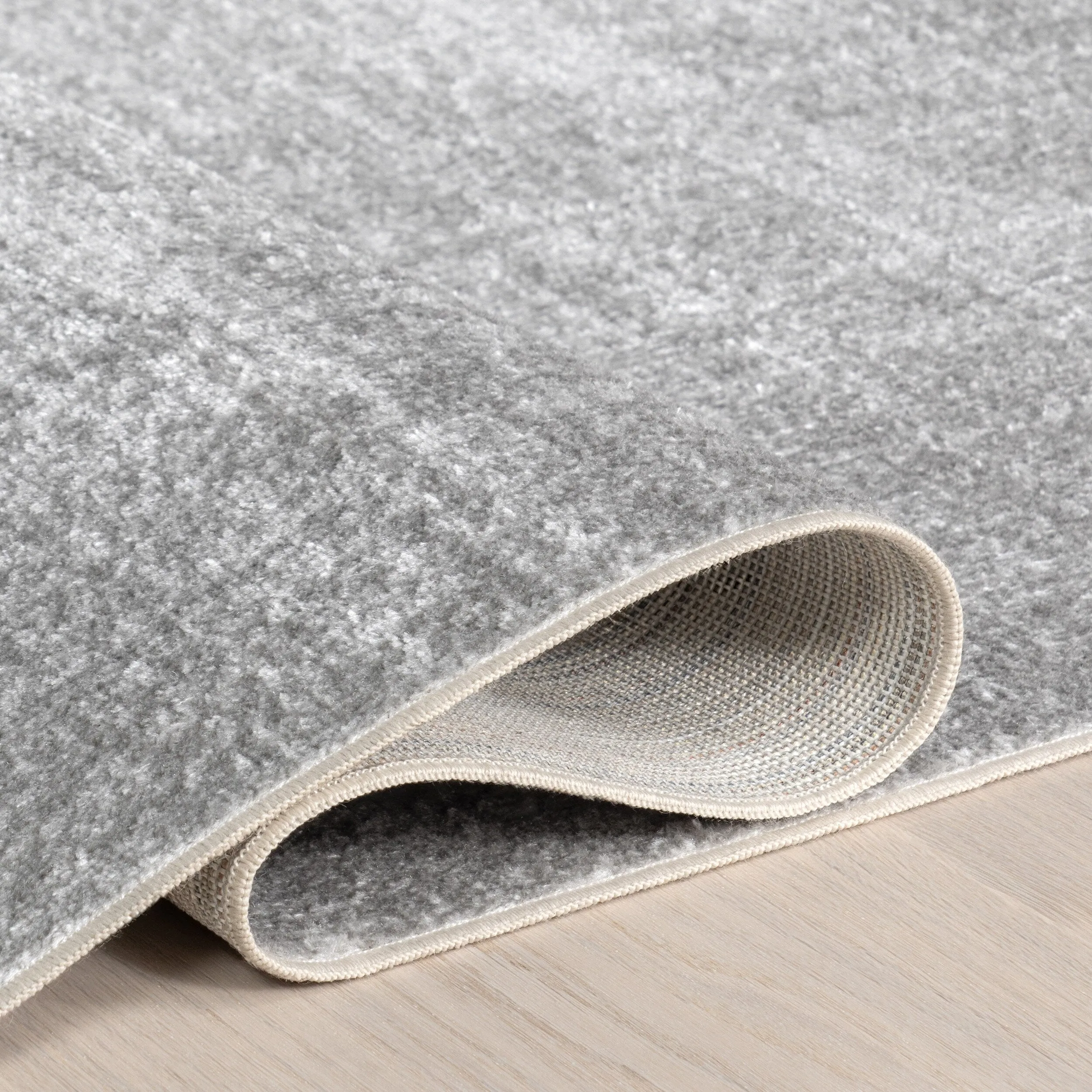 Nuloom Argelia Solid Machine Washable Area Rug