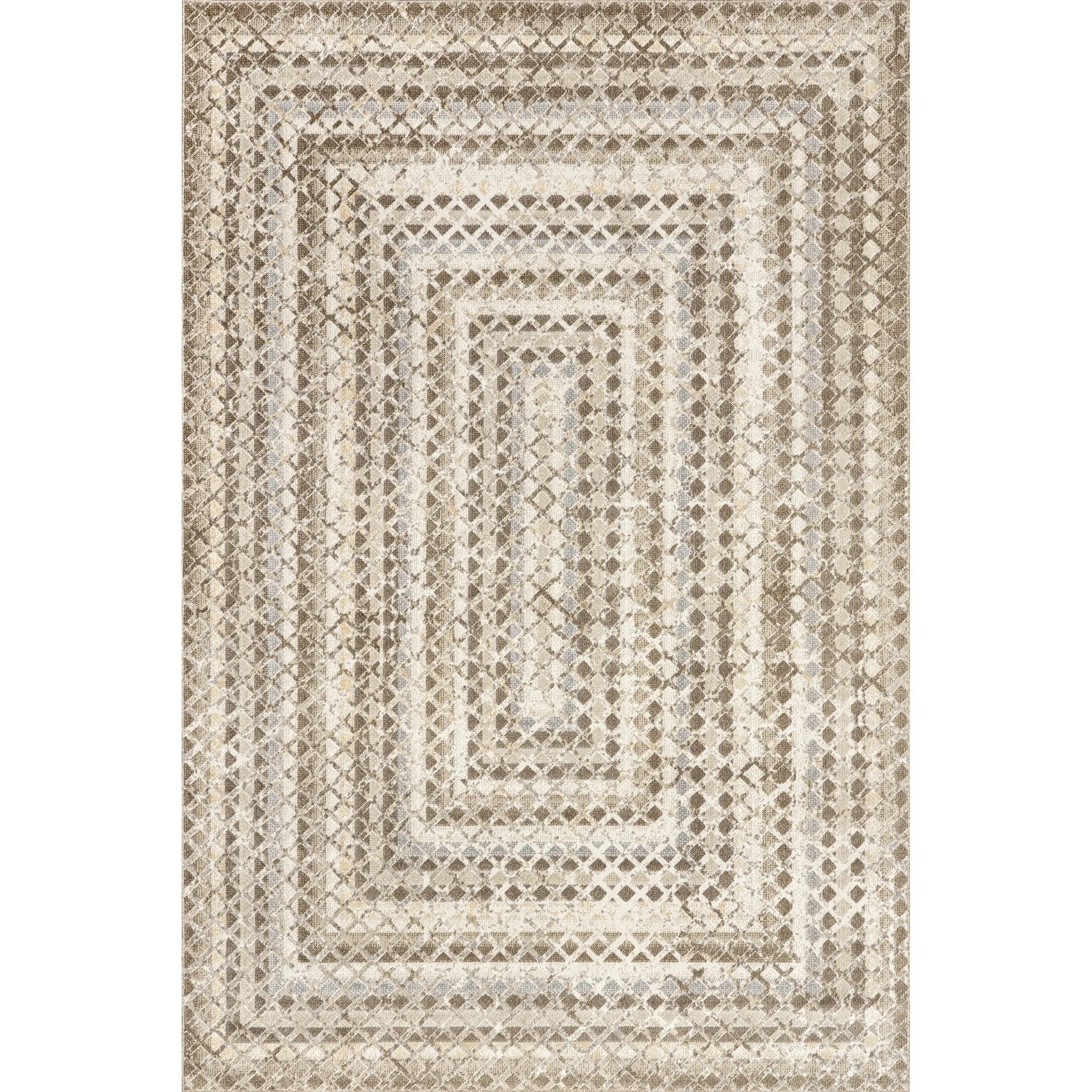 Nuloom Carley SpinClean Machine Washable Geometric Area Rug