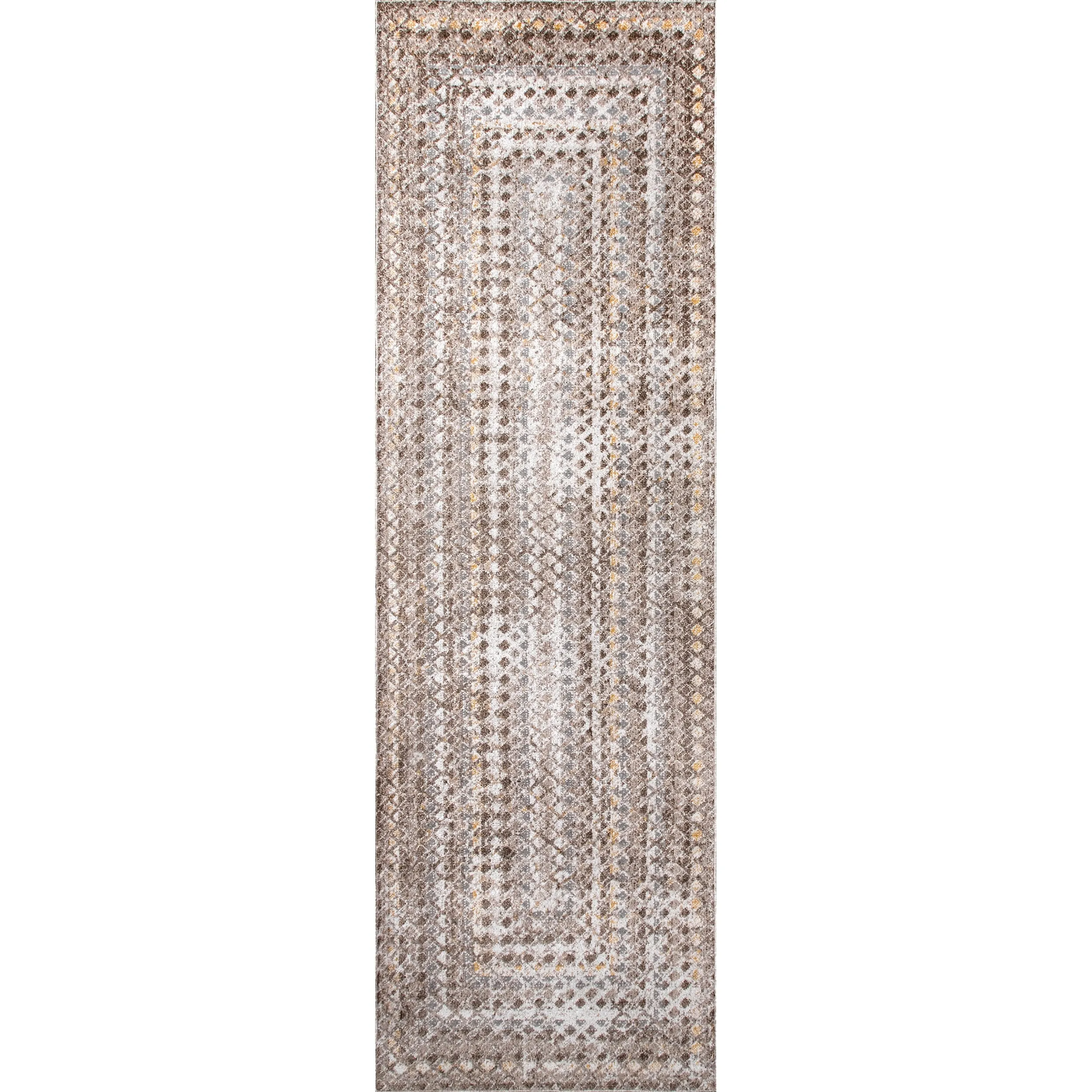 Nuloom Carley SpinClean Machine Washable Geometric Area Rug