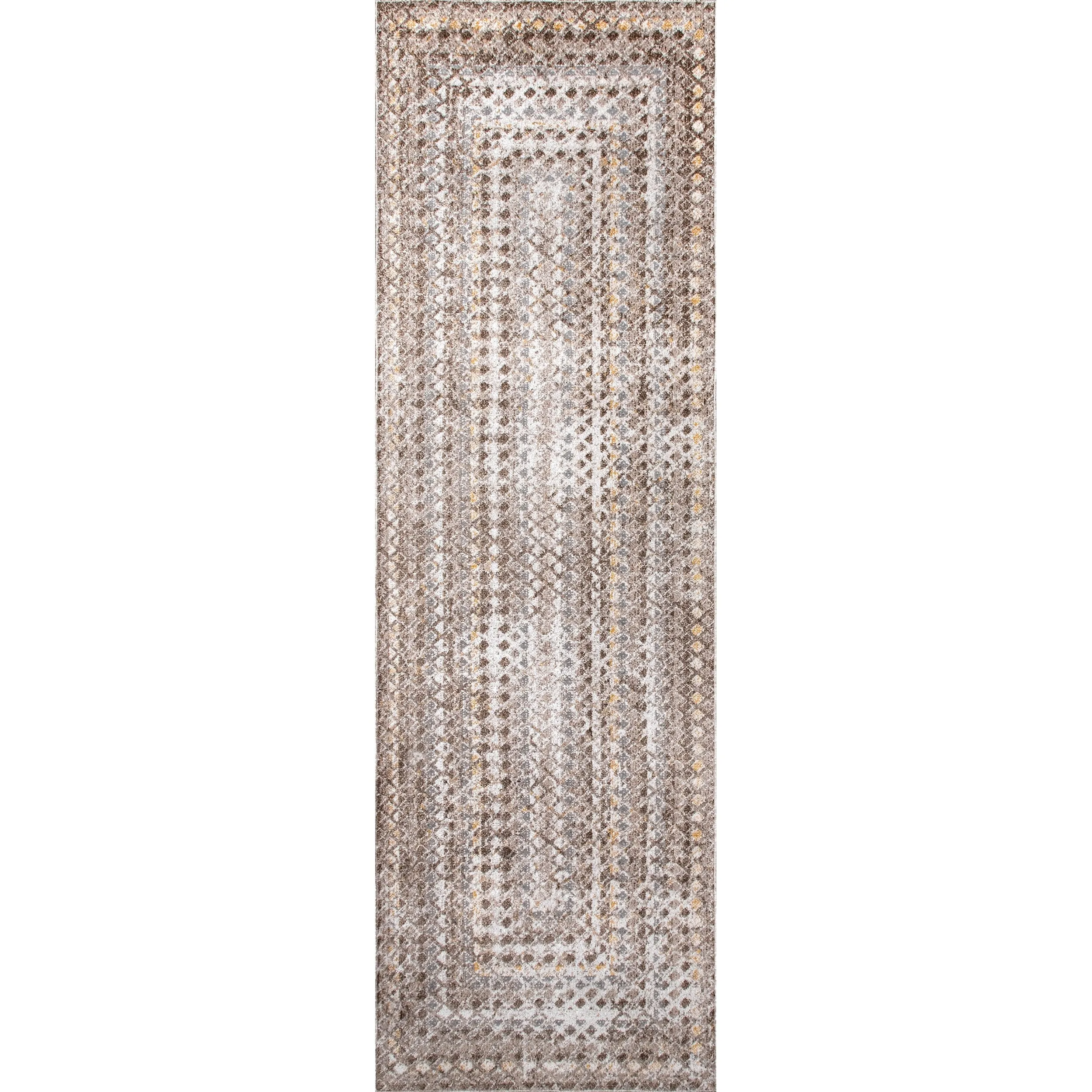 Nuloom Carley SpinClean Machine Washable Geometric Area Rug