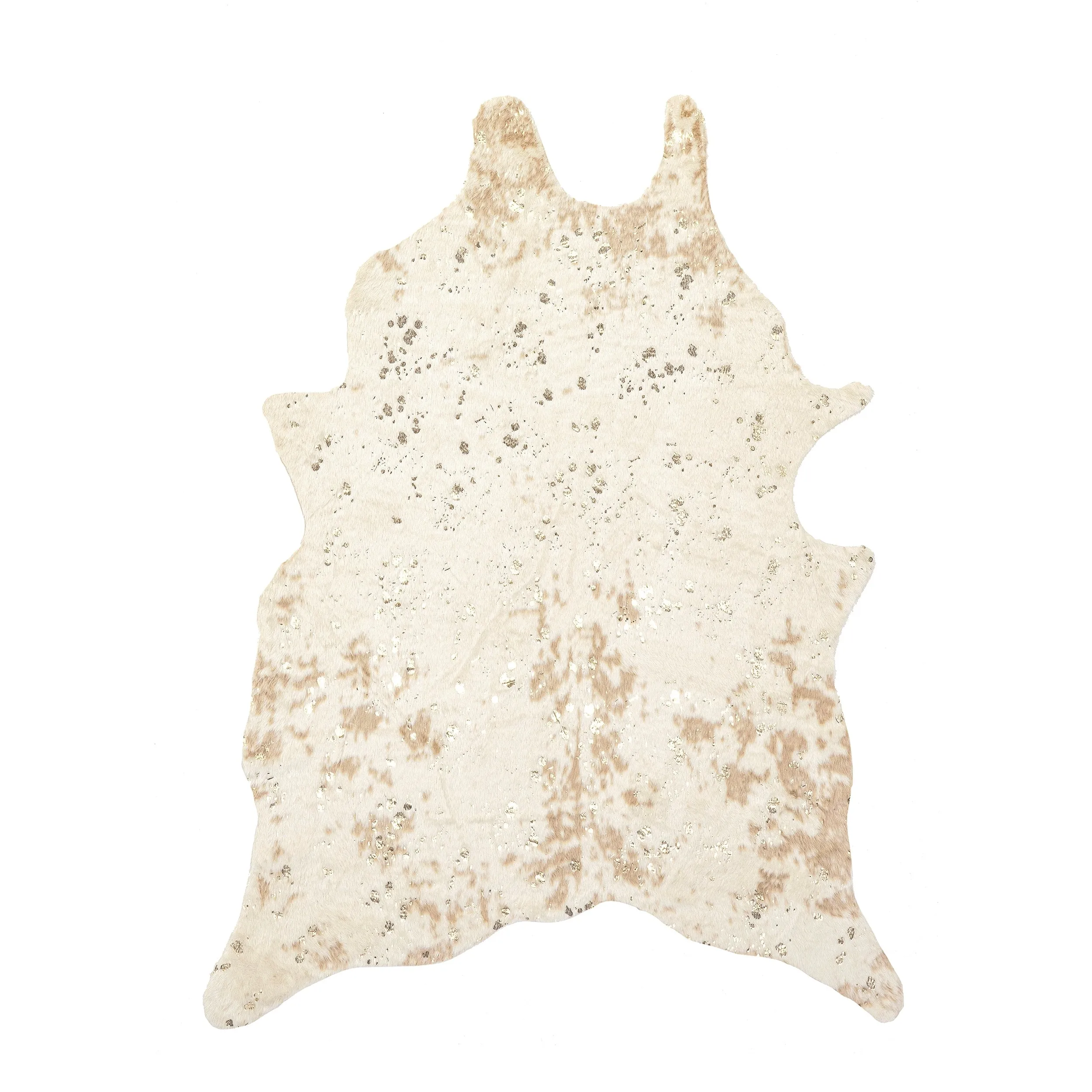 Nuloom Contemporary Faux Animal Prints Cowhide Area Rug