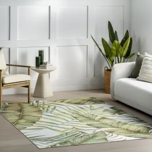 Nuloom Cyra Splashguard Graphic Machine Washable Area Rug