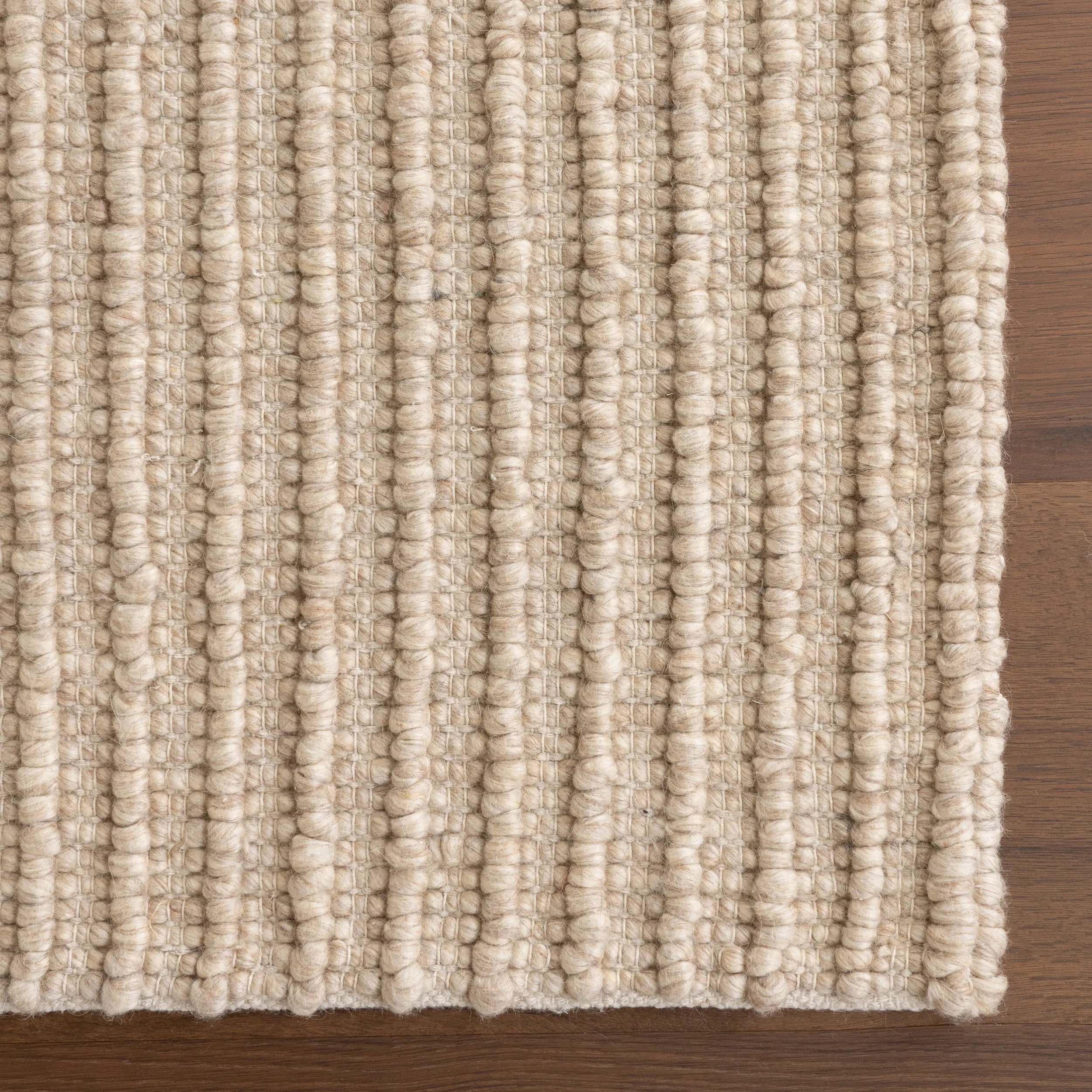 Nuloom Dorene Contemporary High-Low Striped Wool Area Rug