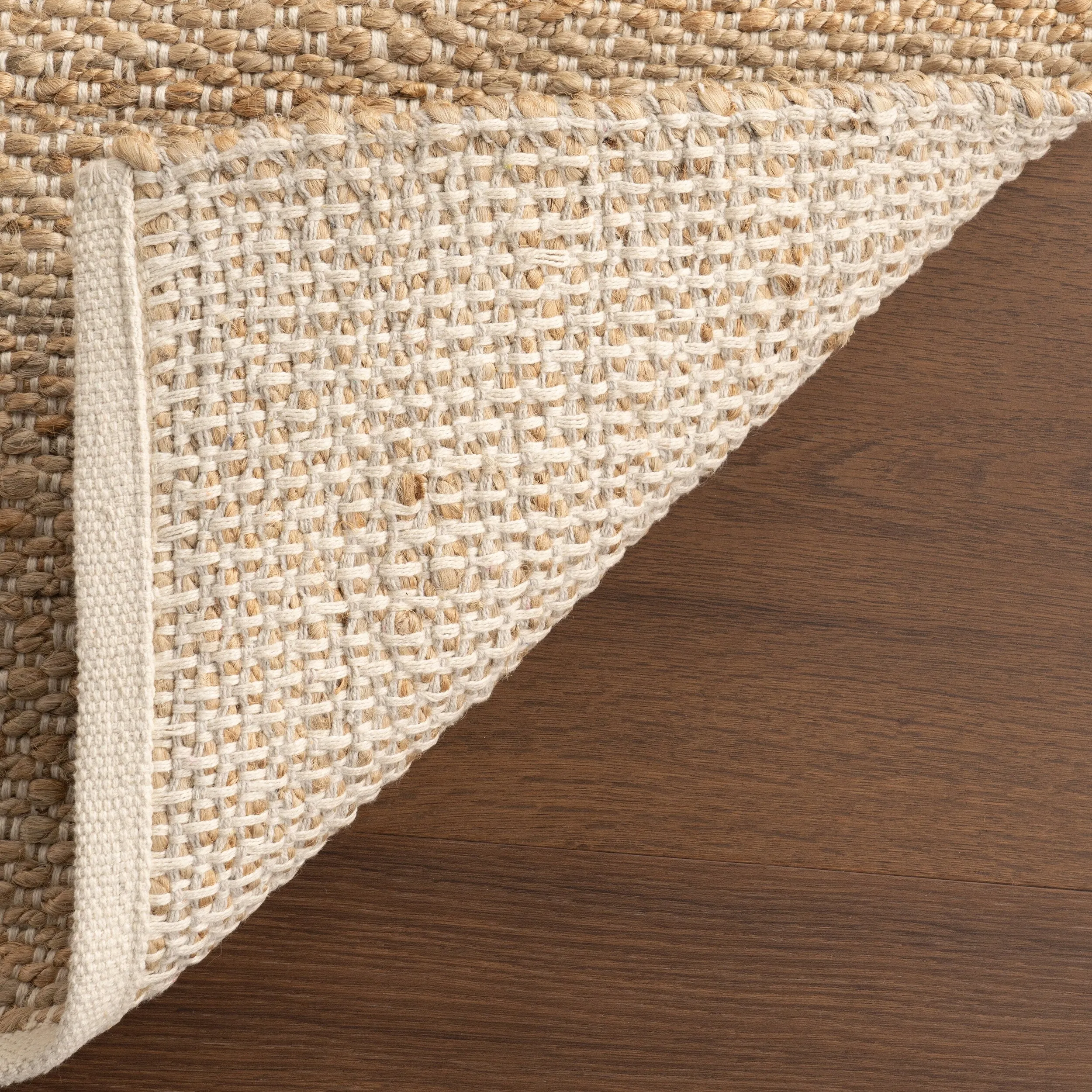 Nuloom Eladia Solid Jute Area Rug