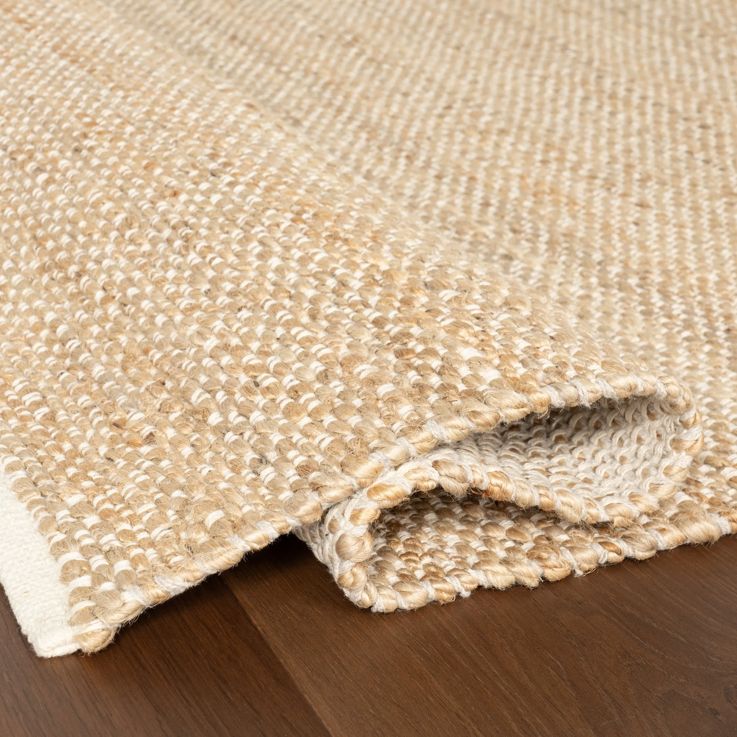 Nuloom Eladia Solid Jute Area Rug