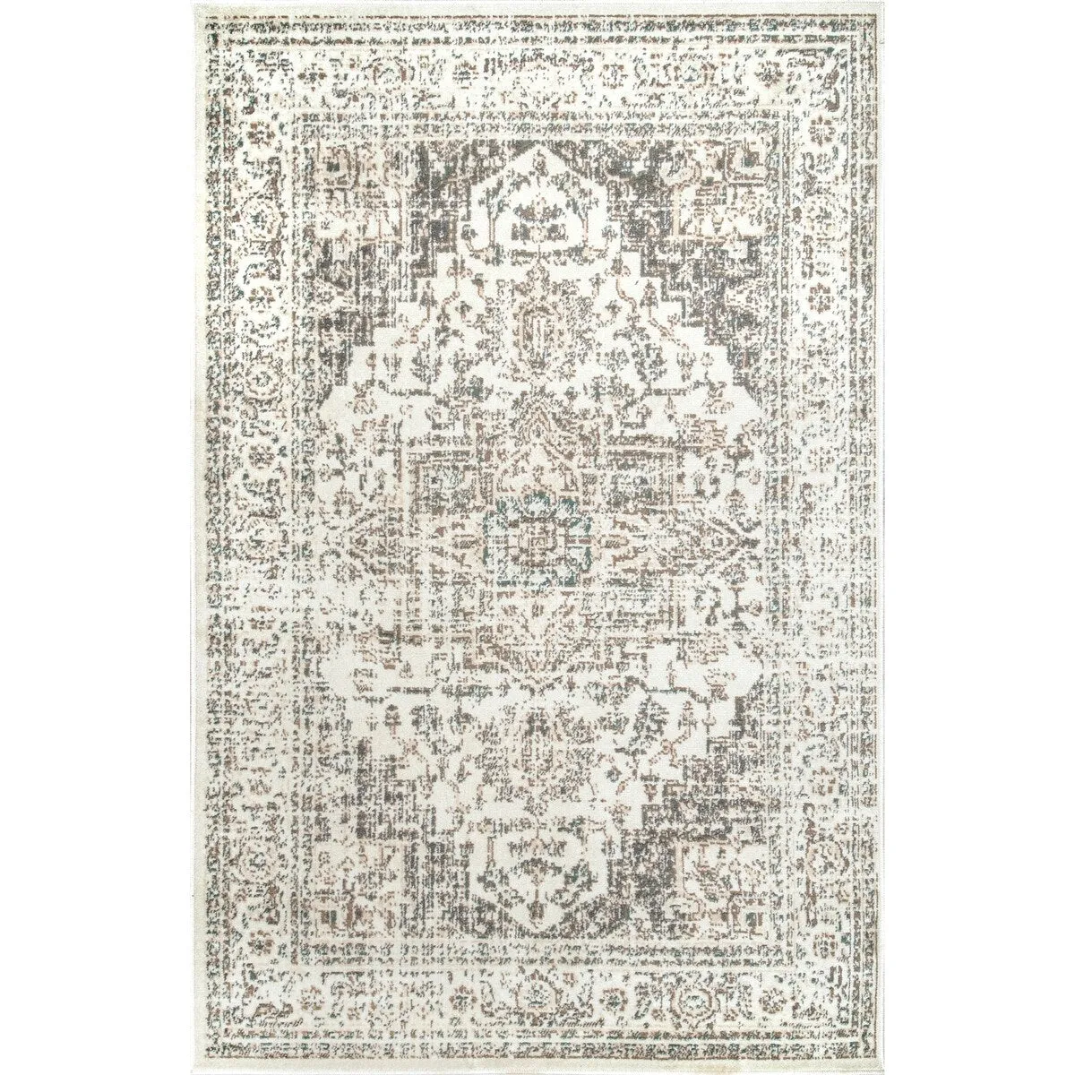 Nuloom Eldon Vintage Medallion Area Rug