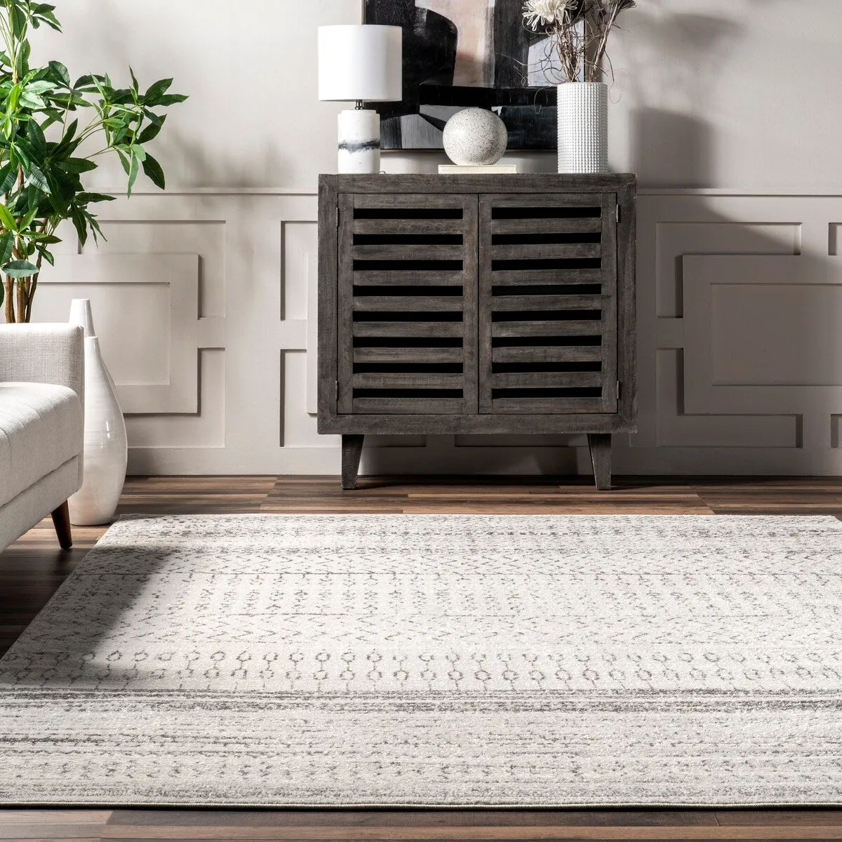 Nuloom Eliana Contemporary Striped Area Rug
