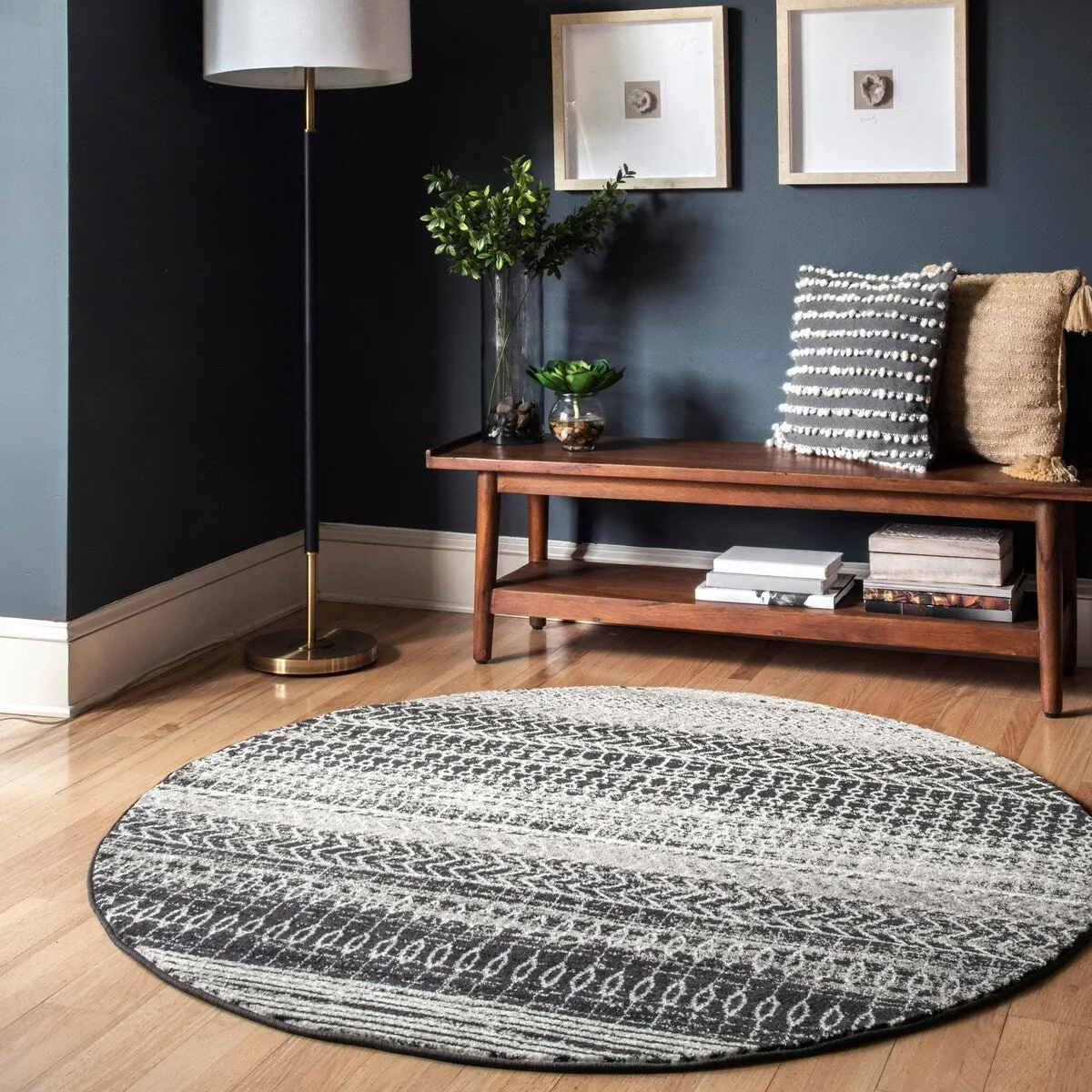Nuloom Eliana Contemporary Striped Area Rug