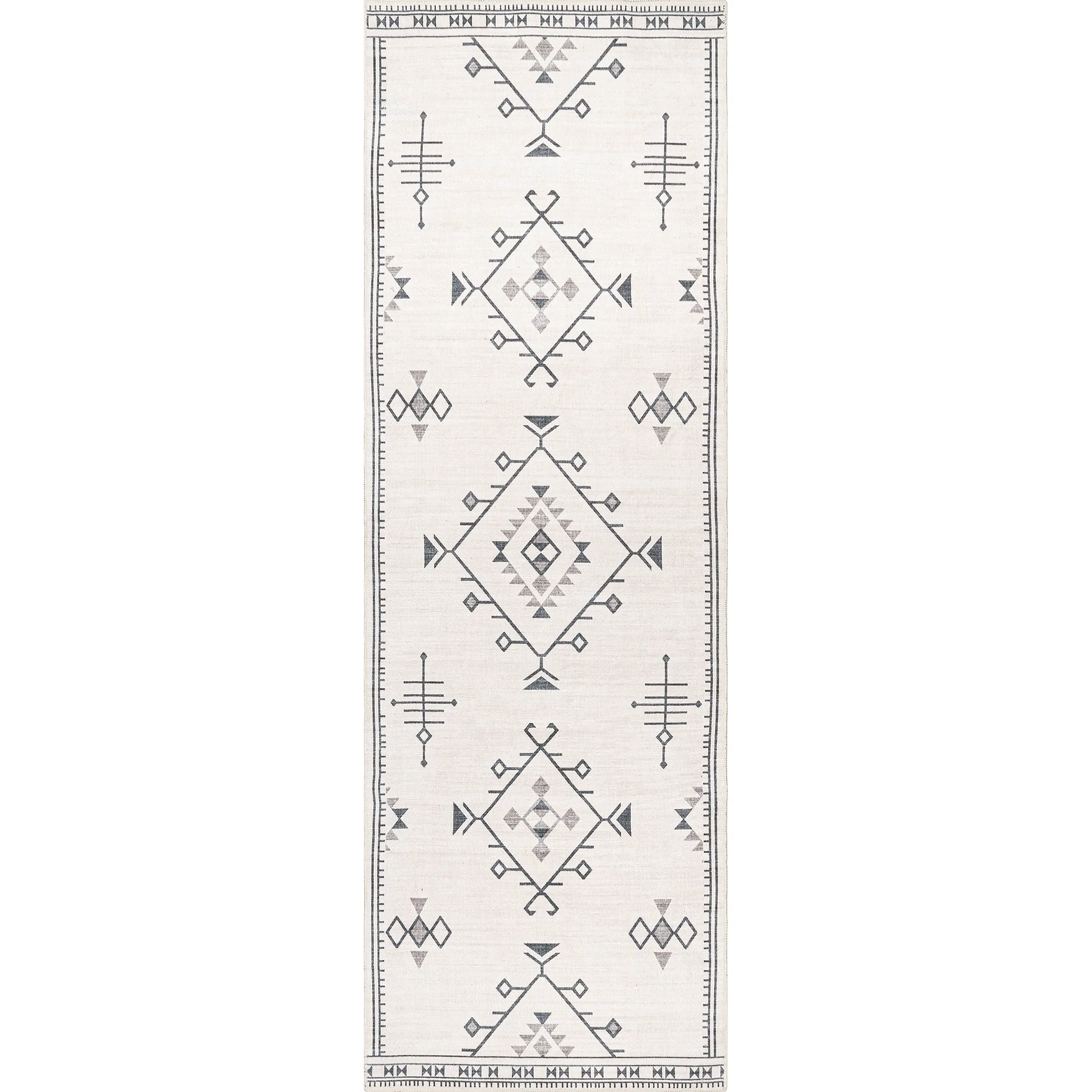 Nuloom Evalyn SpinClean Southwestern Machine Washable Area Rug