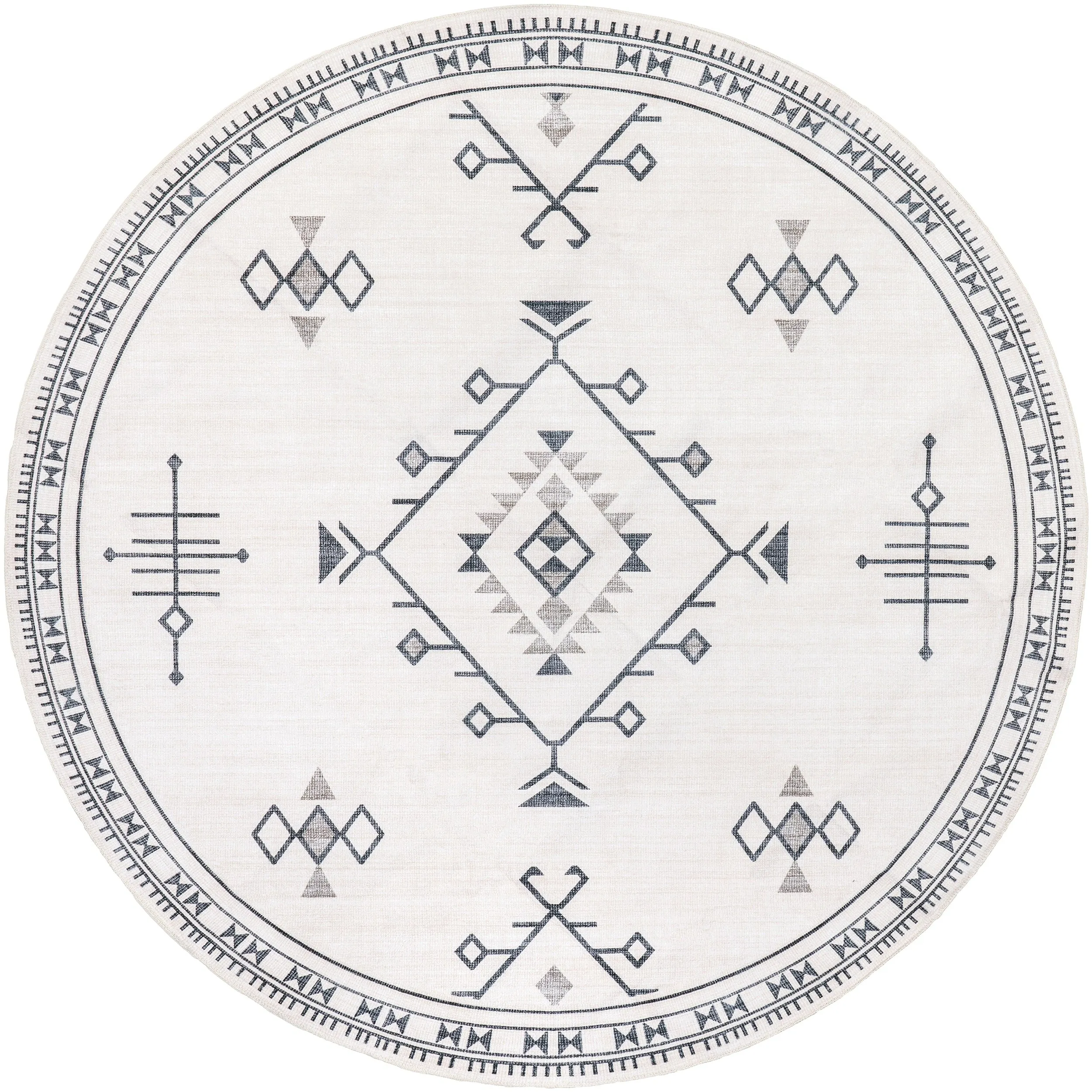 Nuloom Evalyn SpinClean Southwestern Machine Washable Area Rug