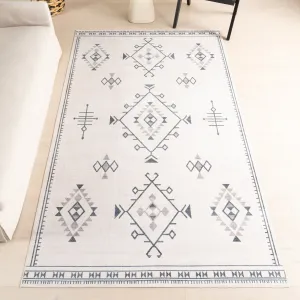 Nuloom Evalyn SpinClean Southwestern Machine Washable Area Rug