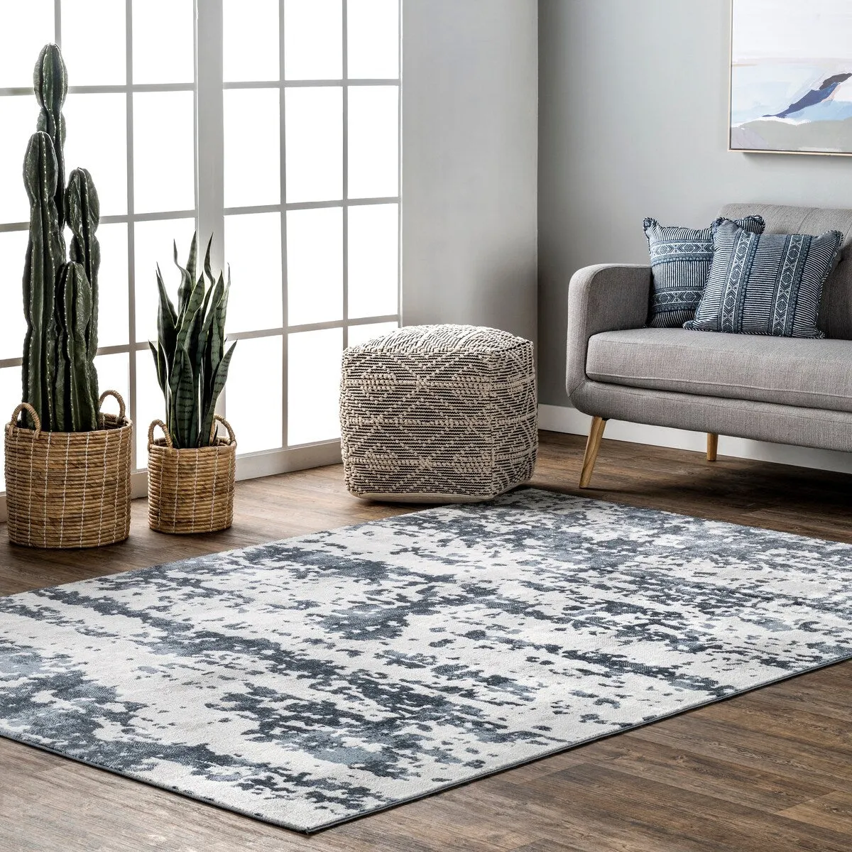 Nuloom Ginny Contemporary Speckled Abstract Area Rug