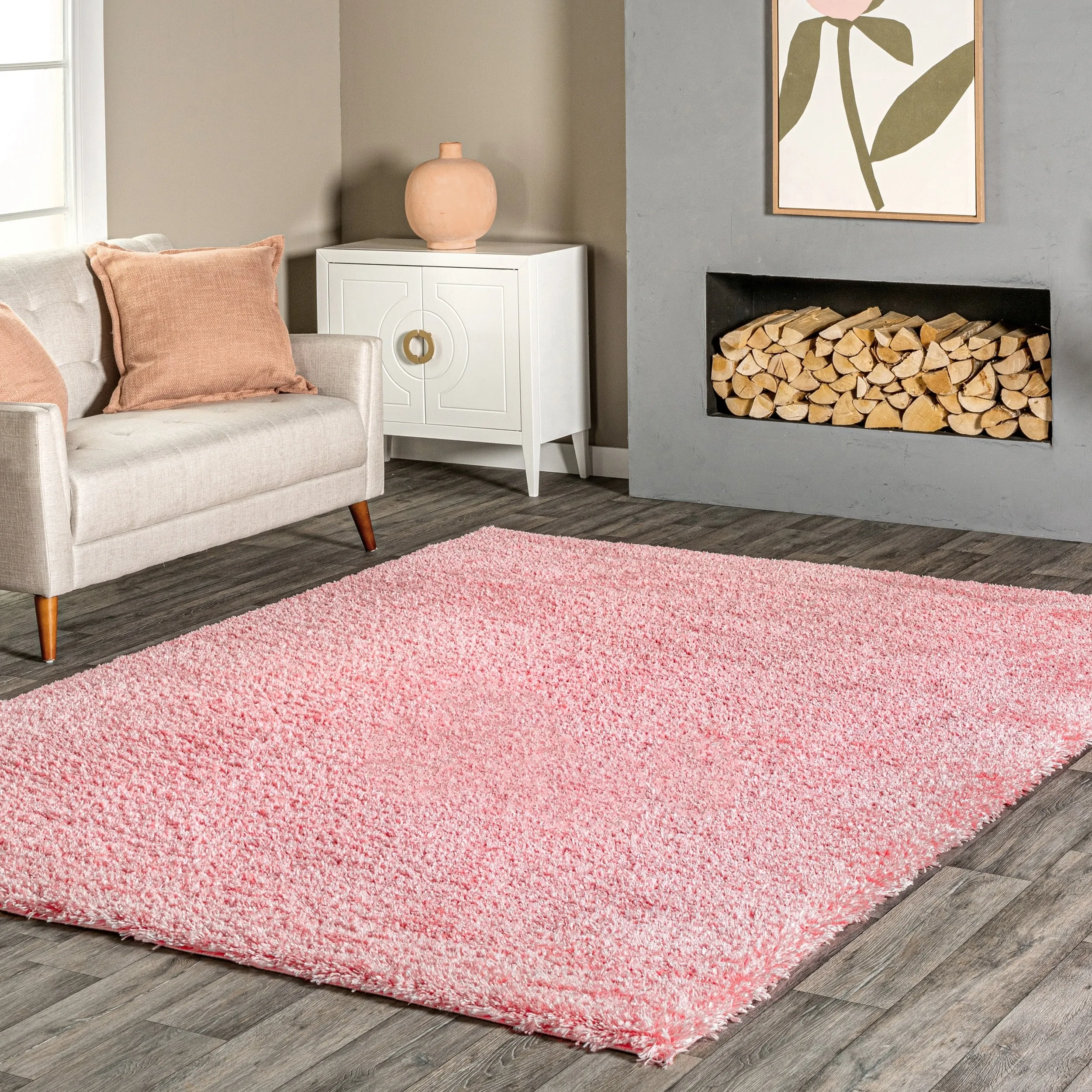 Nuloom Gynel Contemporary Shag Area Rug