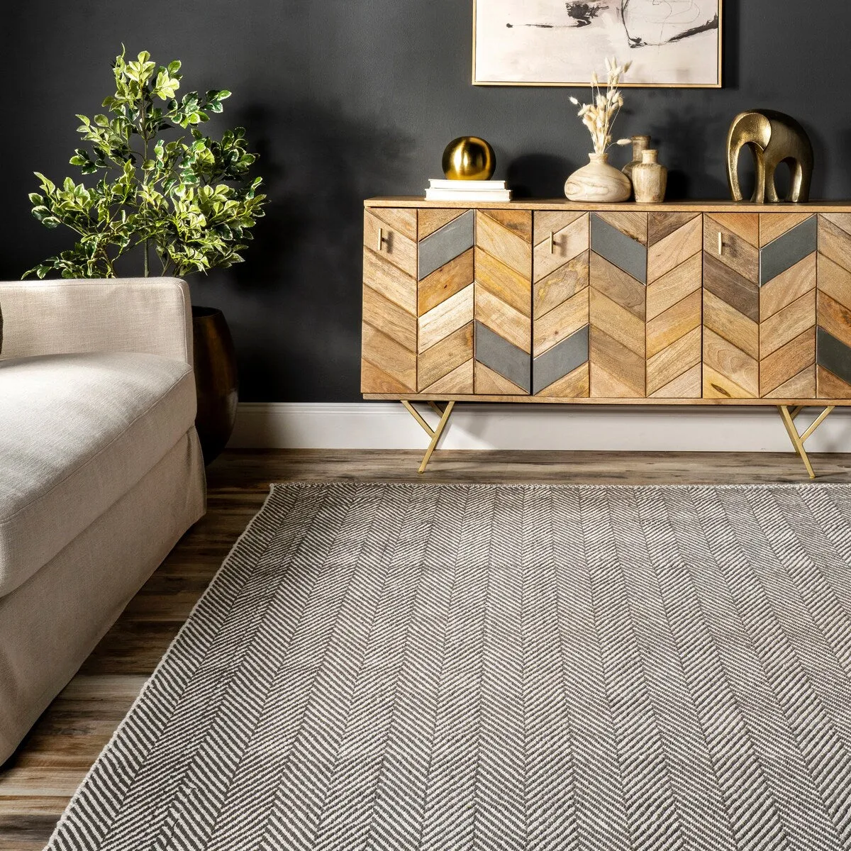 Nuloom Hand Loomed Kimberley Area Rug