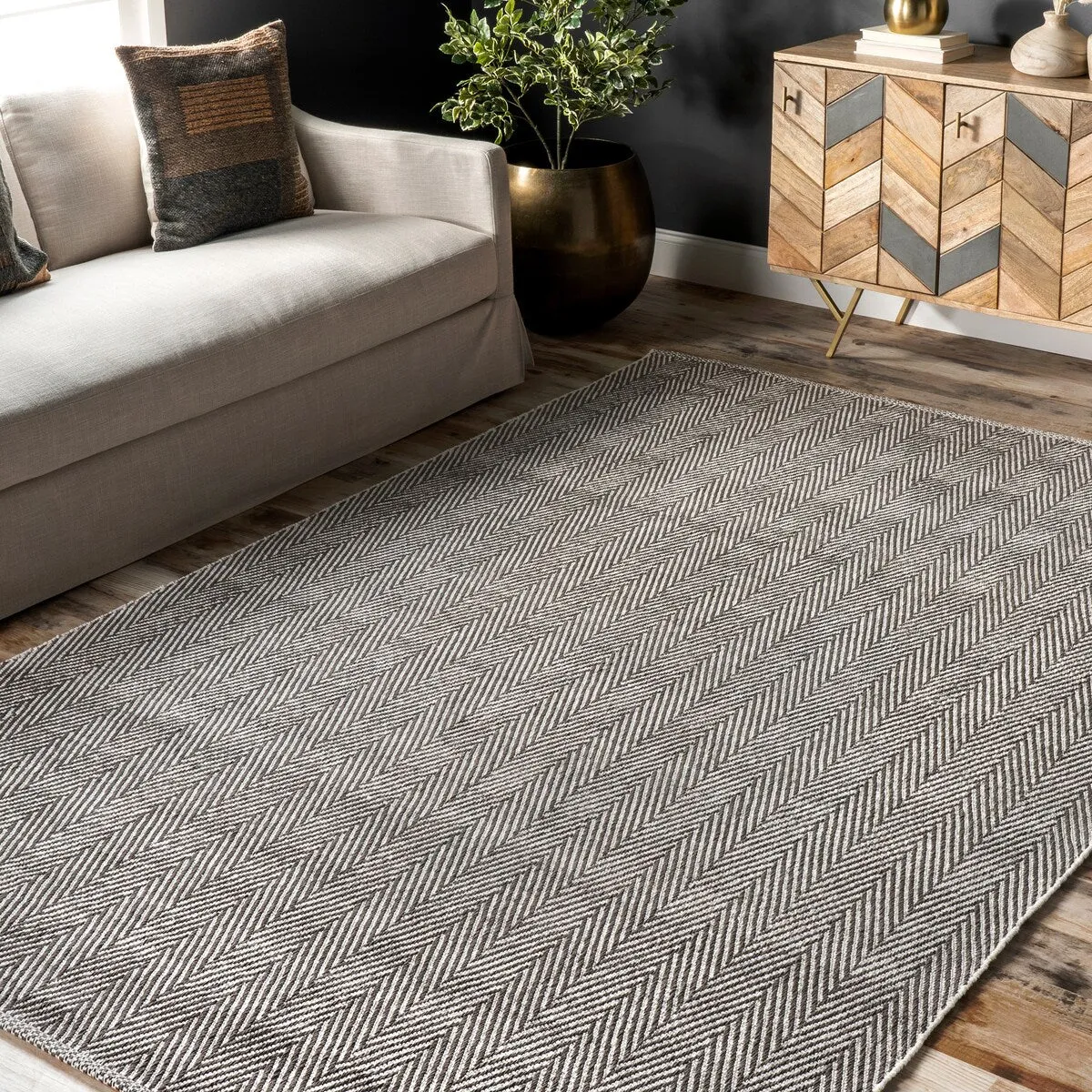 Nuloom Hand Loomed Kimberley Area Rug